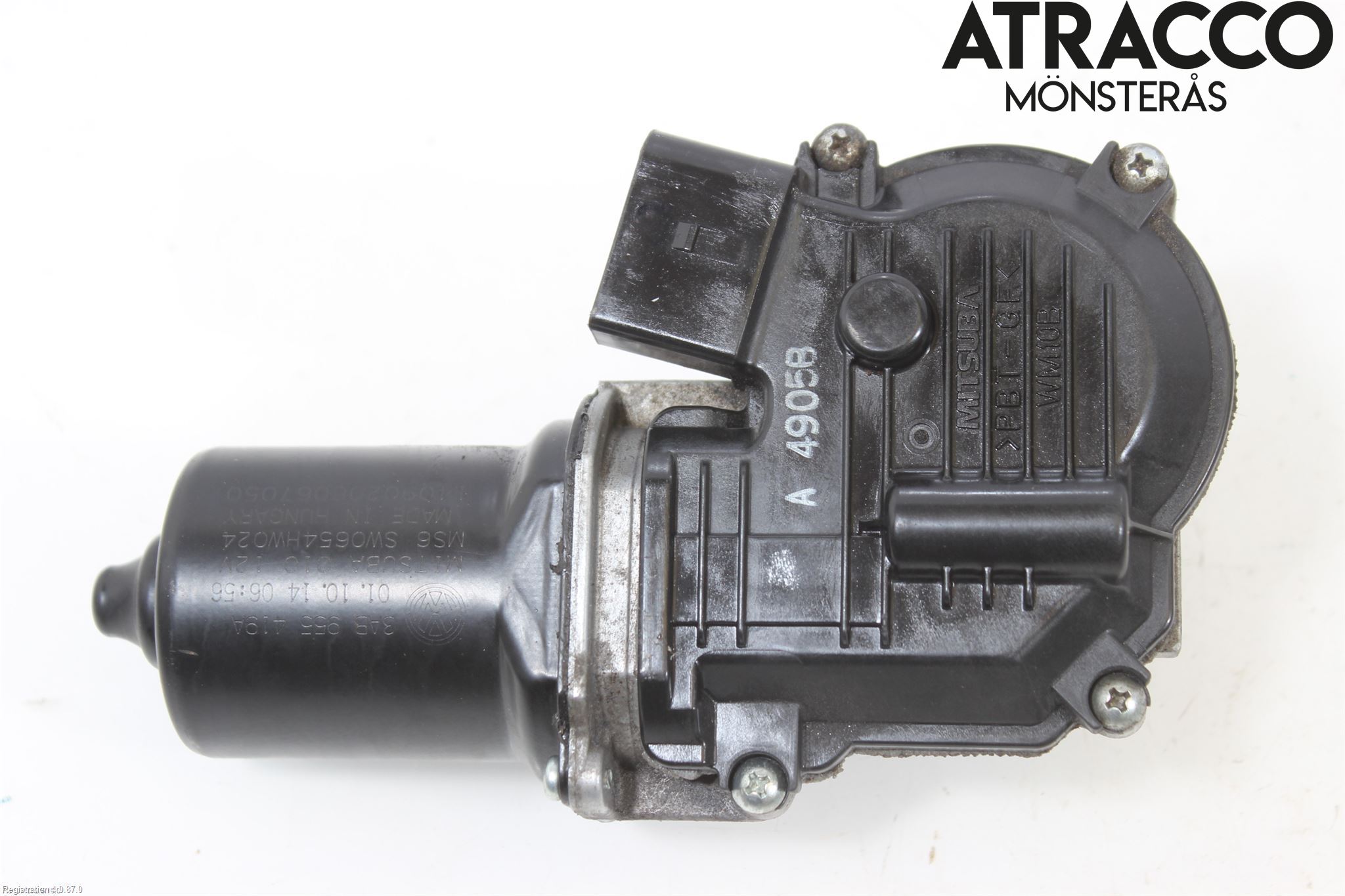 Volkswagen VW PASSAT 11-14 Torkarmotor Vindruta
