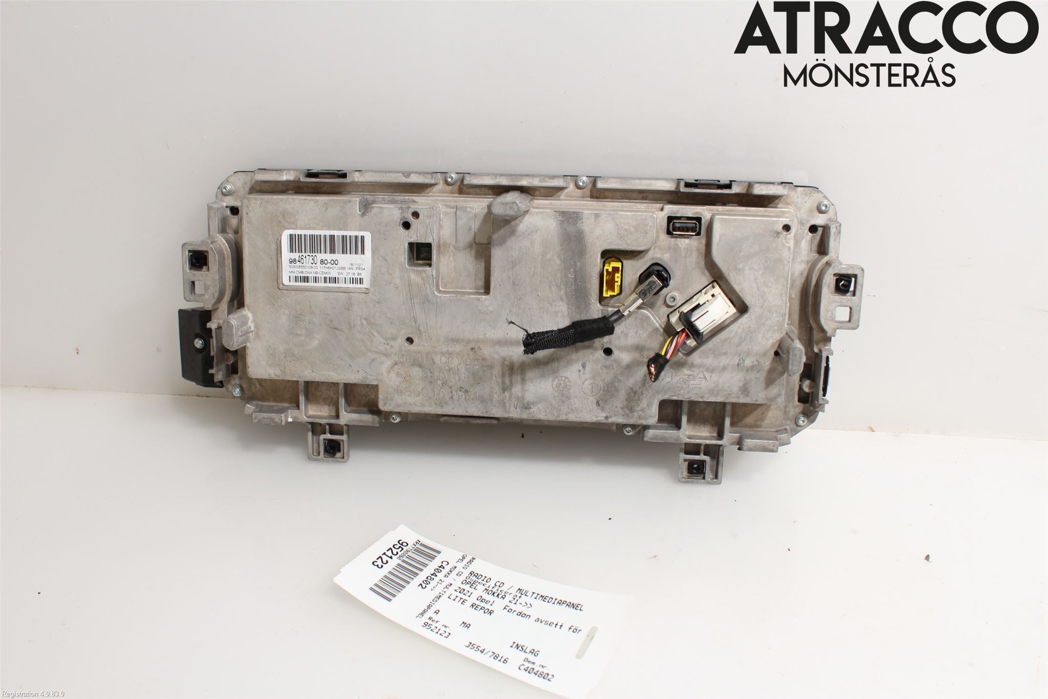 Opel MOKKA 21- Cd Radio - Multimediapanel
