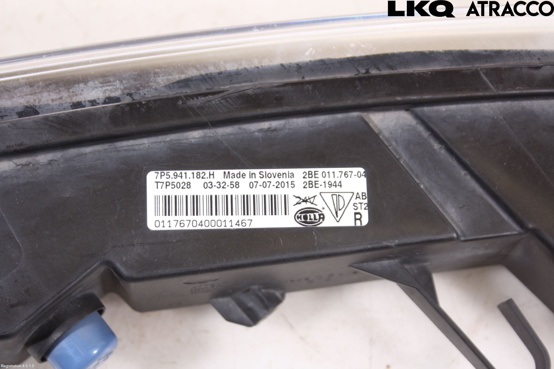 Porsche CAYENNE 03- Positionsljus Fram Hö