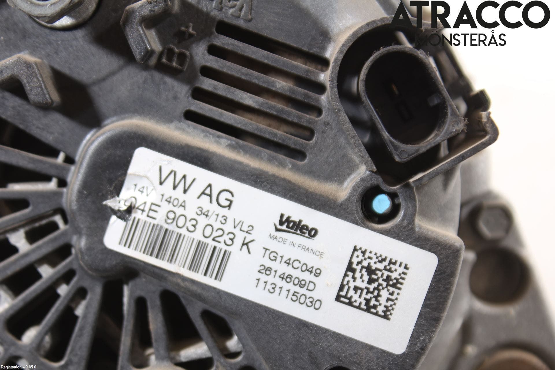 Volkswagen VW GOLF / E-GOLF VII 13-20 Generator