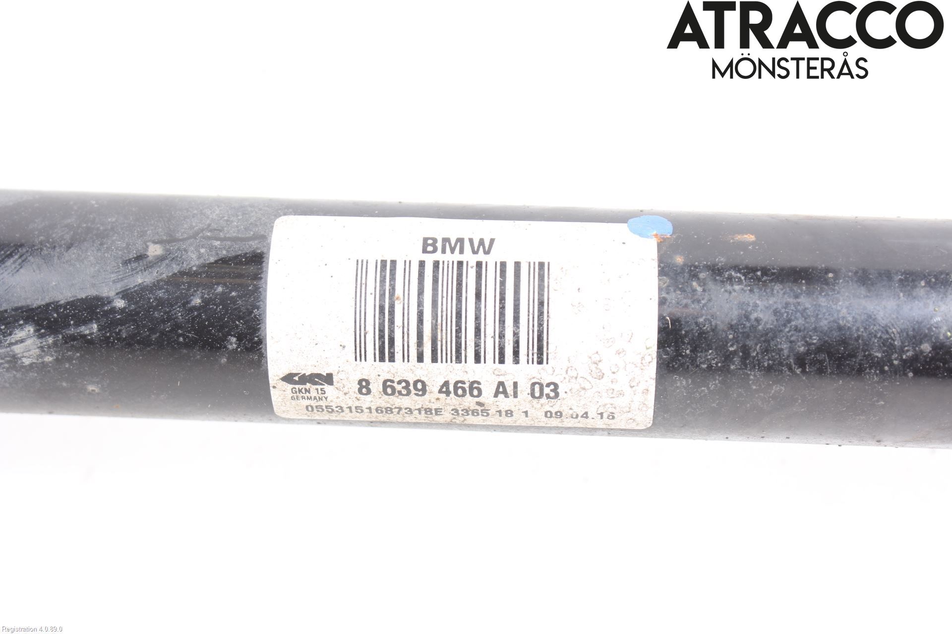 BMW 7 G11/G12 15-22 Drivaxel Bak Höger
