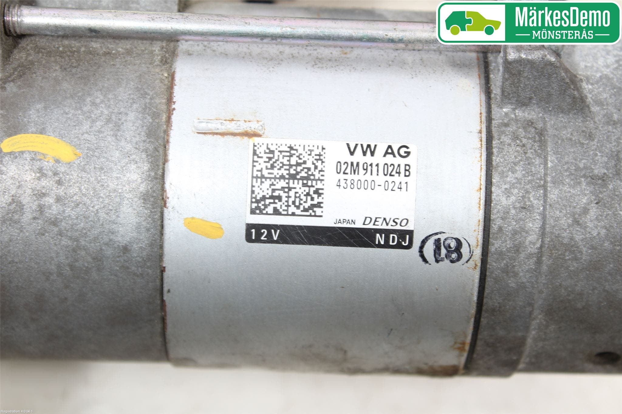 Volkswagen VW PASSAT 15-19 Startmotor Diesel