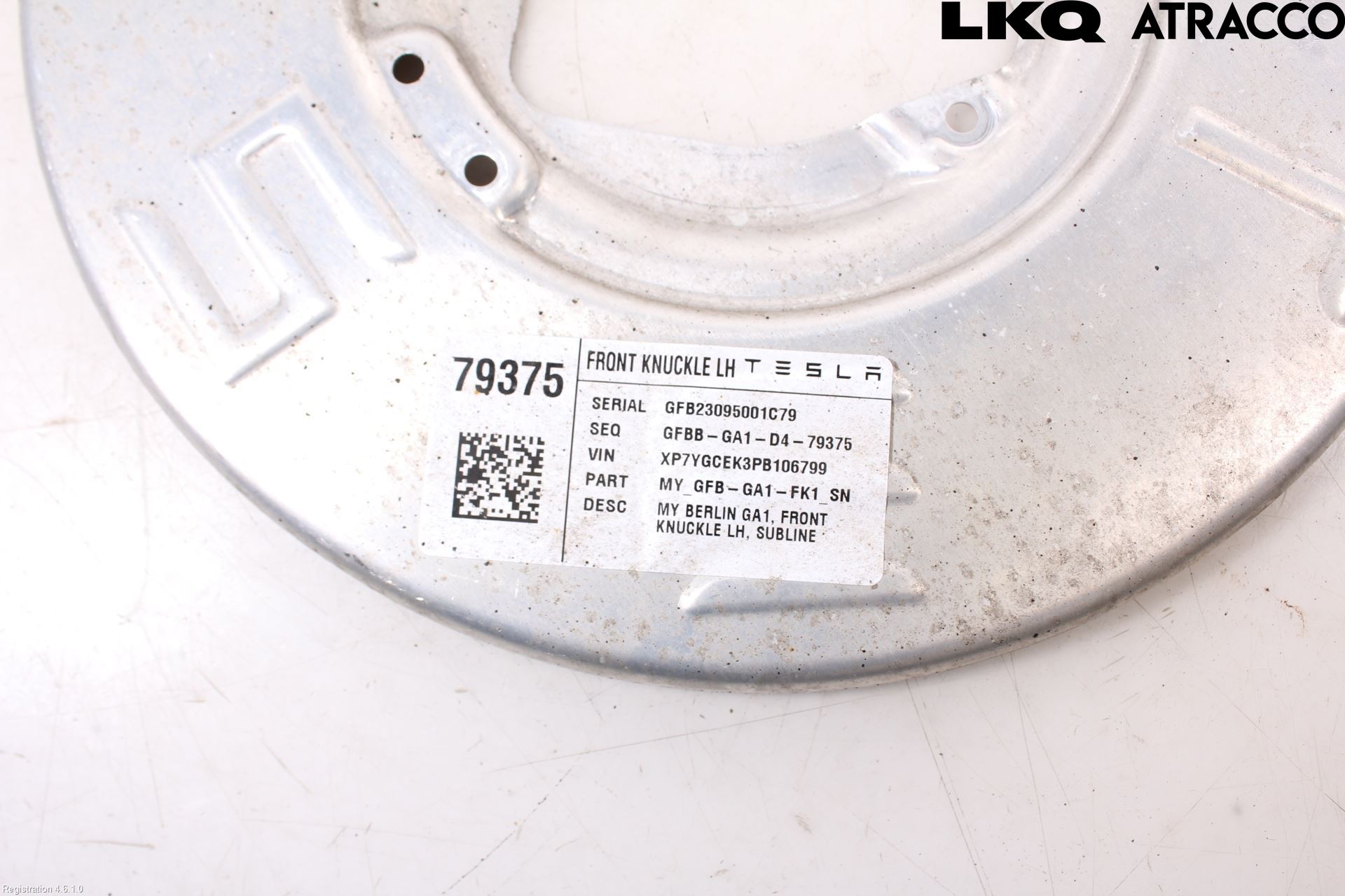 Tesla MODEL Y 21- Bromssköld Fram