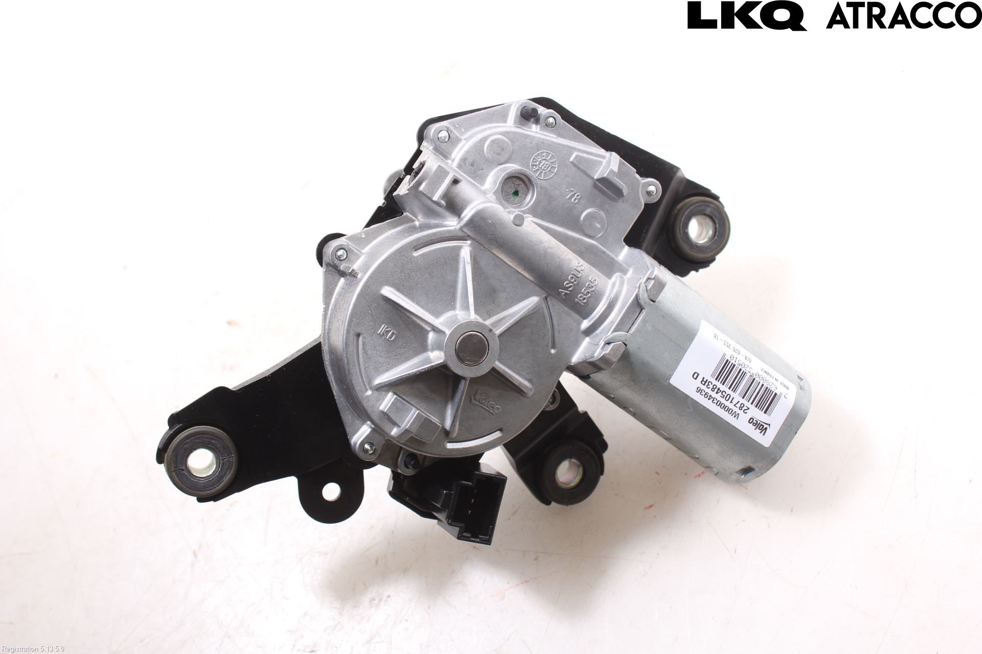 Renault ZOE/E-TECH 13- Torkarmotor Baklucka