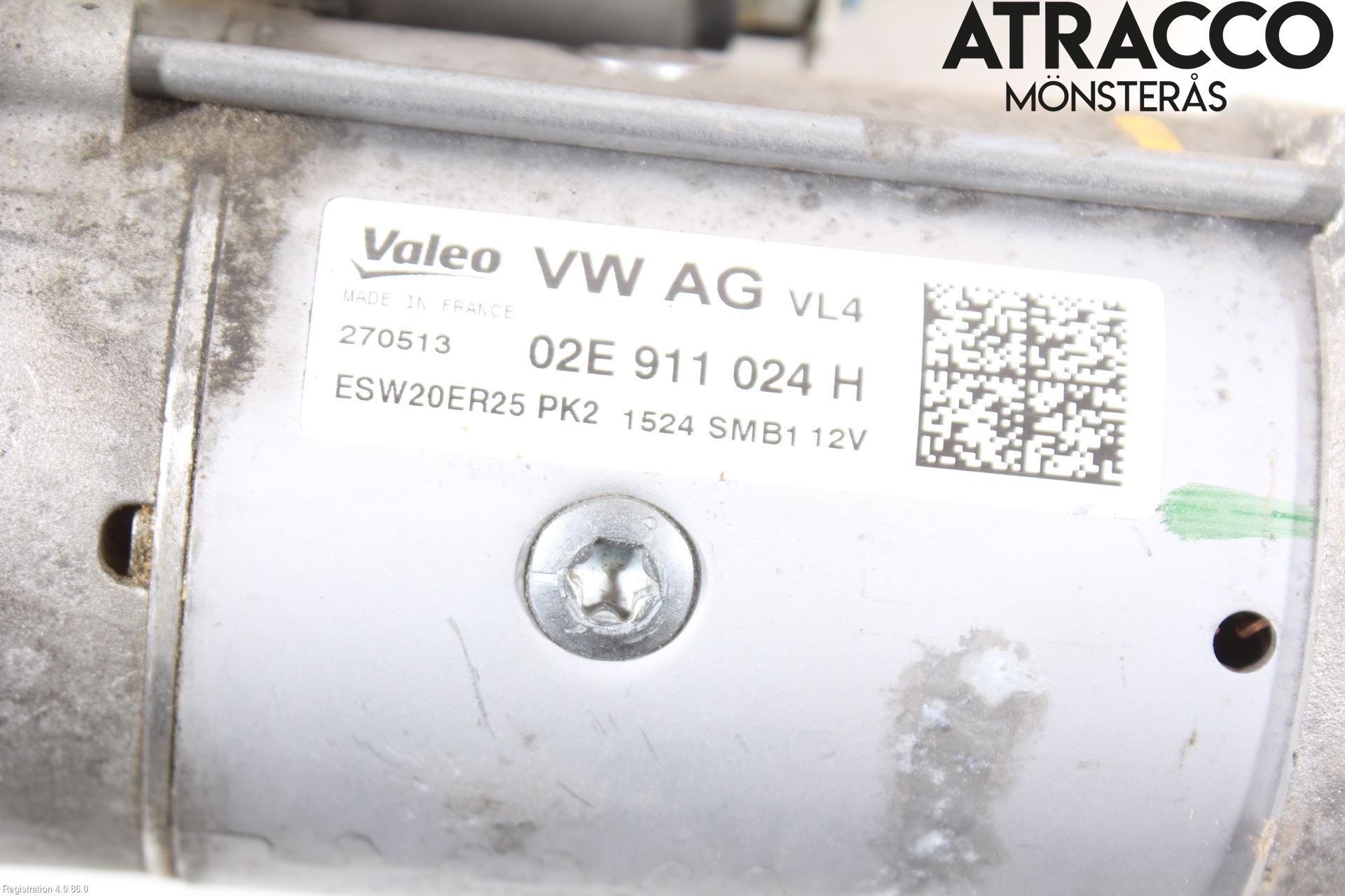 Volkswagen VW PASSAT 11-14 Startmotor Diesel