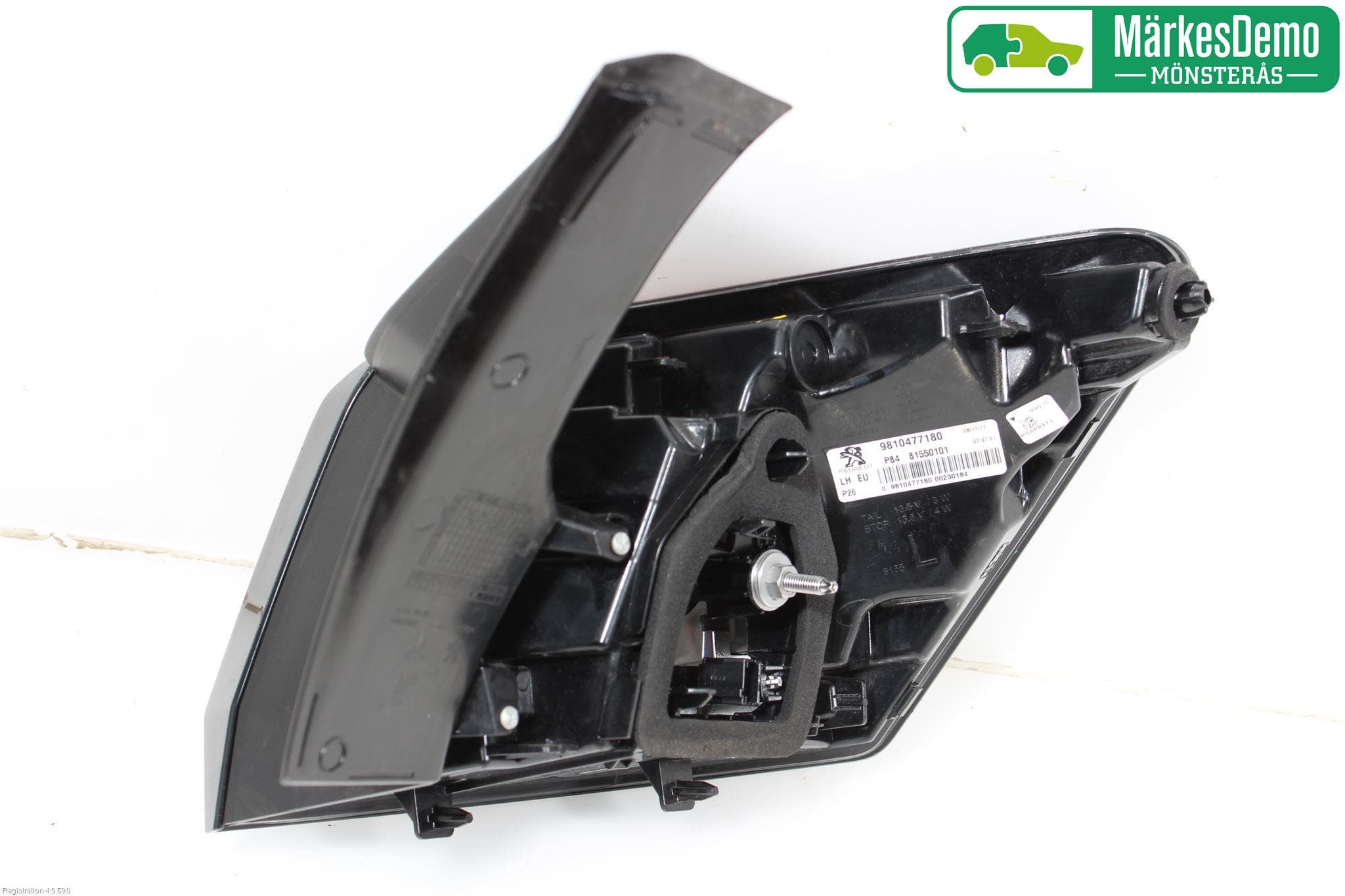 Peugeot 3008 17-24 Bakljus Vänster