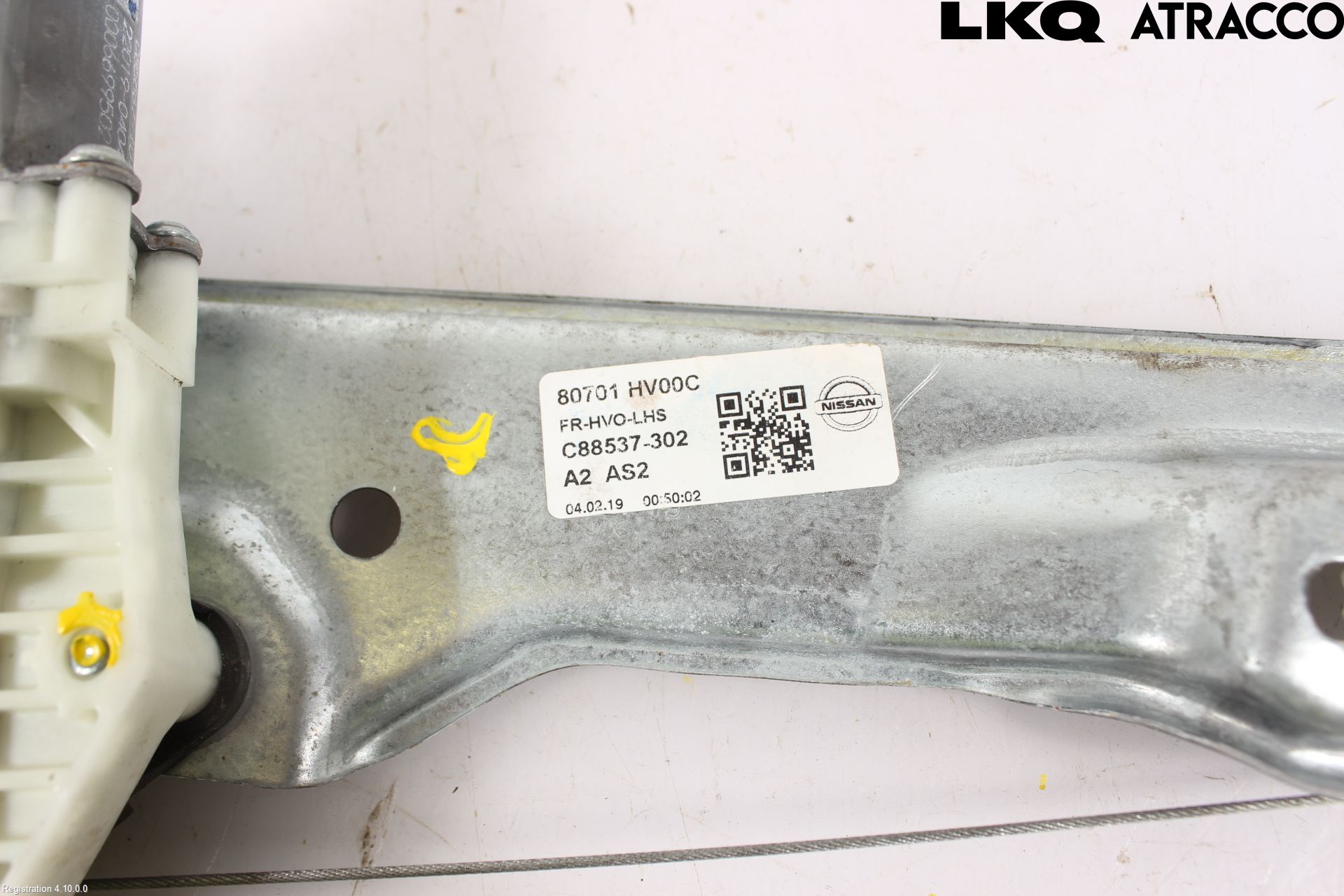 Nissan QASHQAI 17-21 Fönsterhiss El Kompl