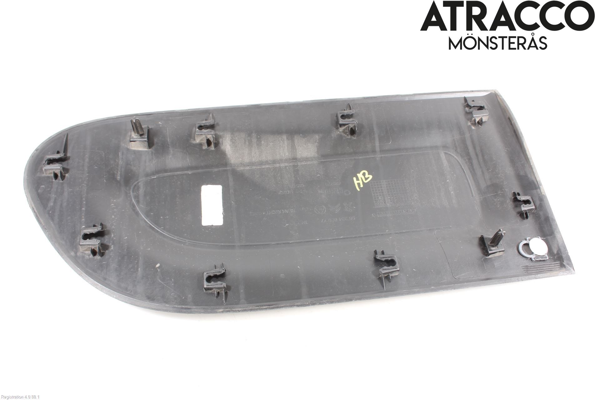 Citroen COTROEN C3 17-24 Dörr Dekorlist Bak Hö