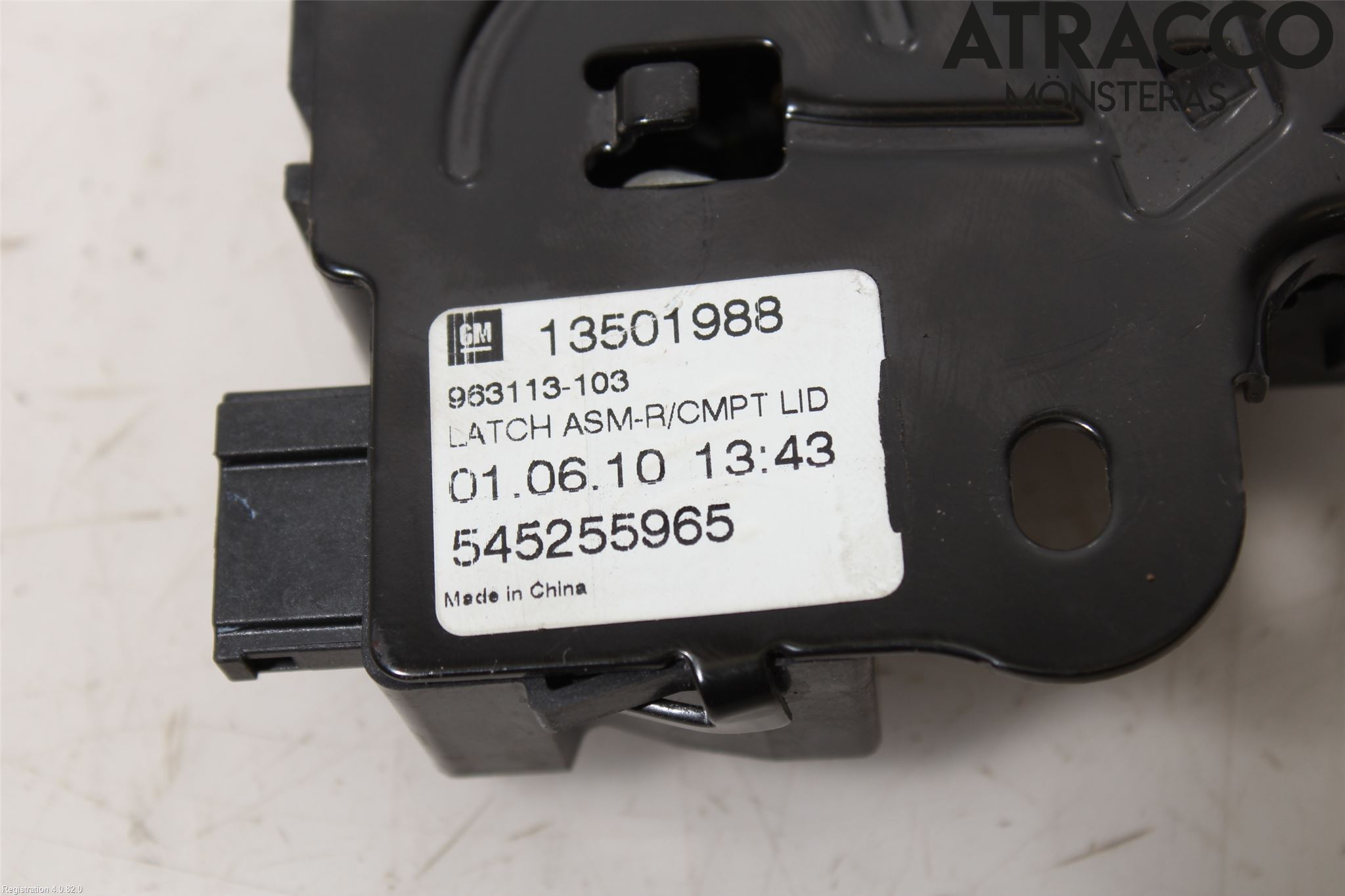 Saab 9-5 10-12 Låskista Baklucka