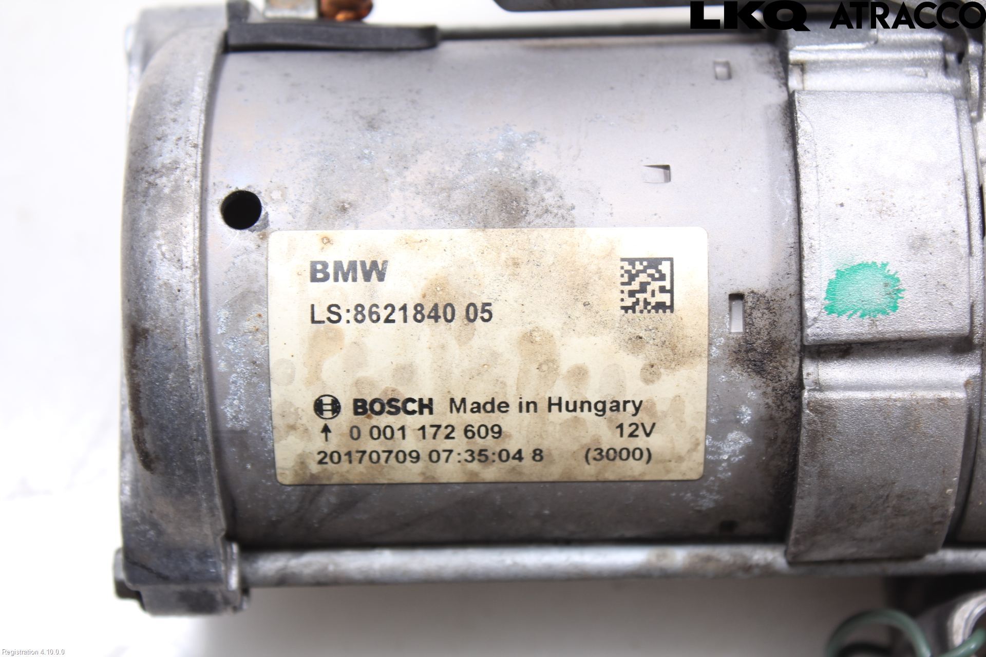 BMW 5 G30/G31/F90 17-23 Startmotor