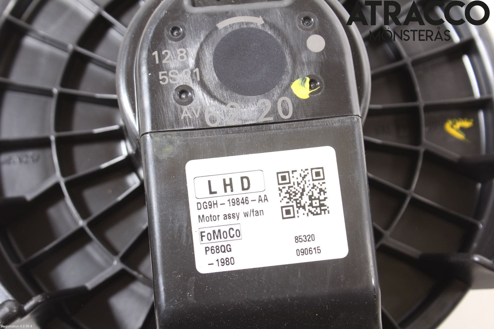 Ford MONDEO 15-22 Värmefläkt