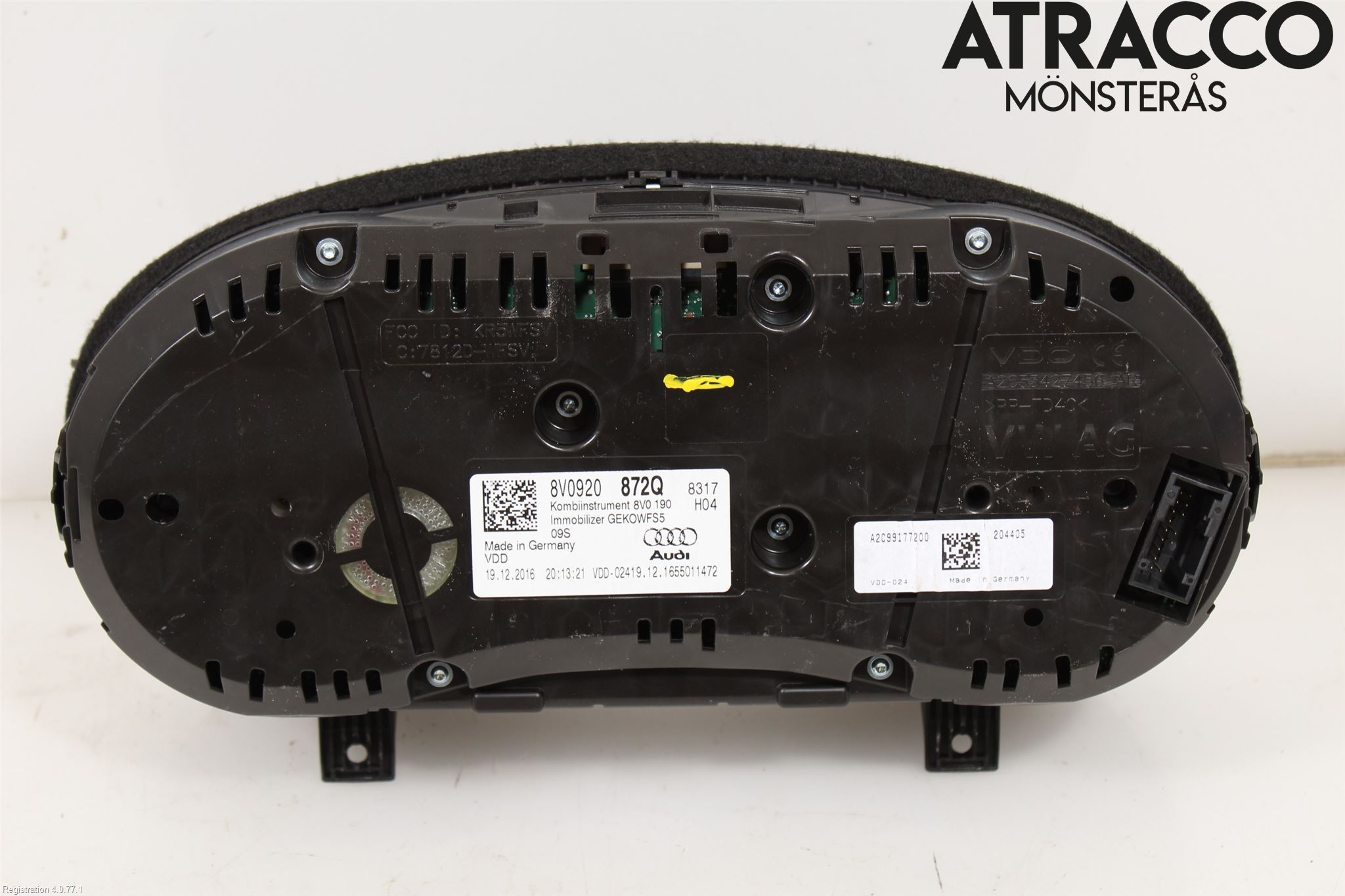 Audi A3/S3 8V 13-20 Instrument Komb