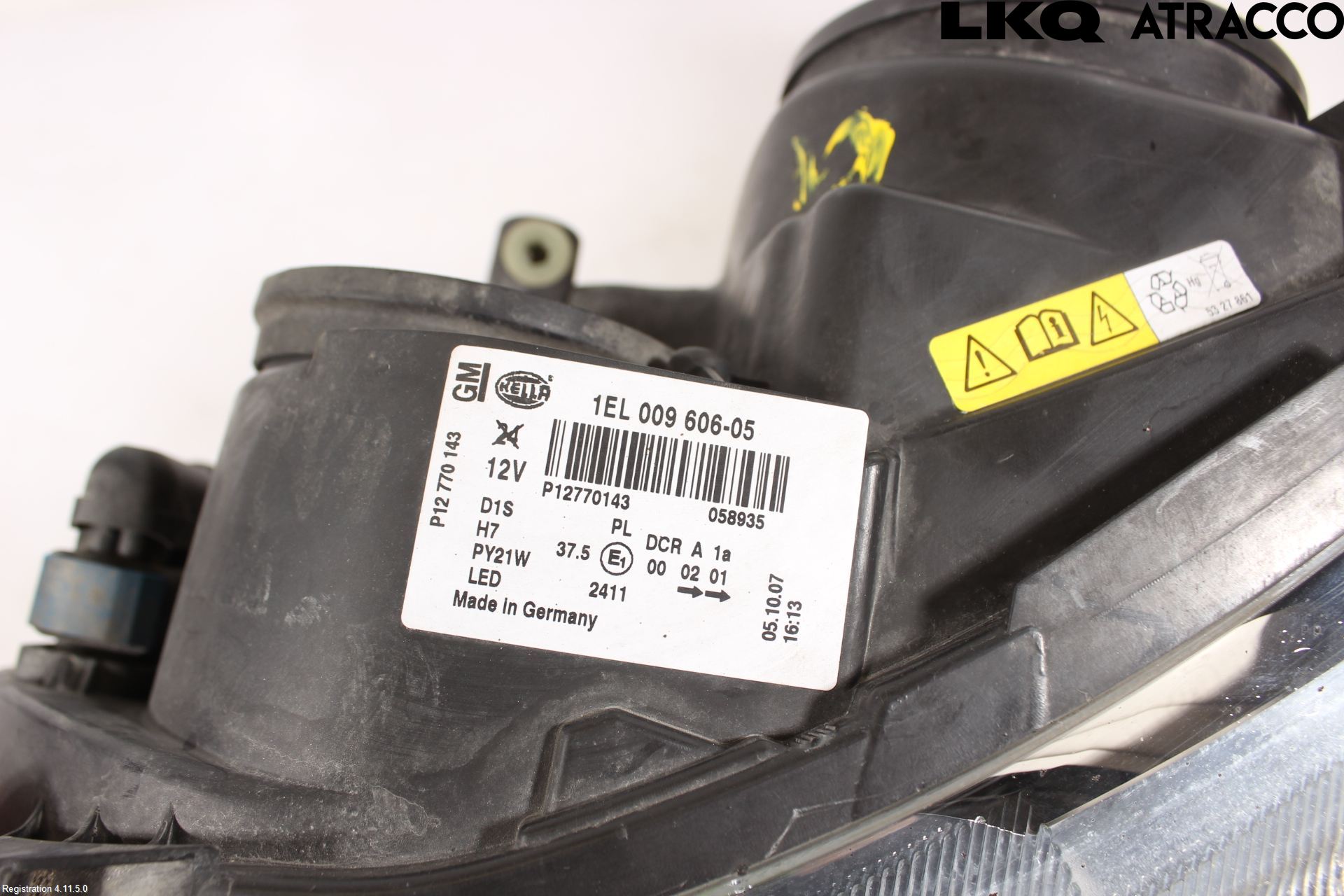 Saab 9-3 VER2/VER3 08-15 Strålkastare Vänster