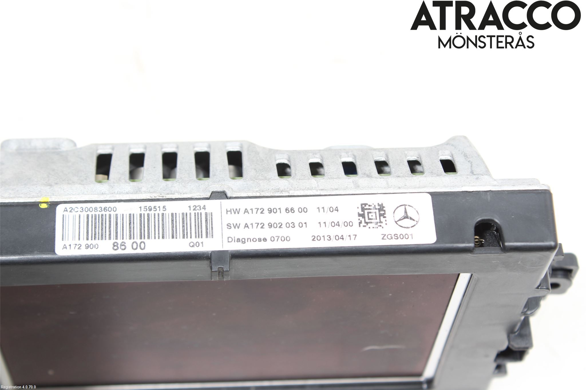 Mercedes-Benz MB C-KLASS (W204) 07-15 Multifunktionsdisplay