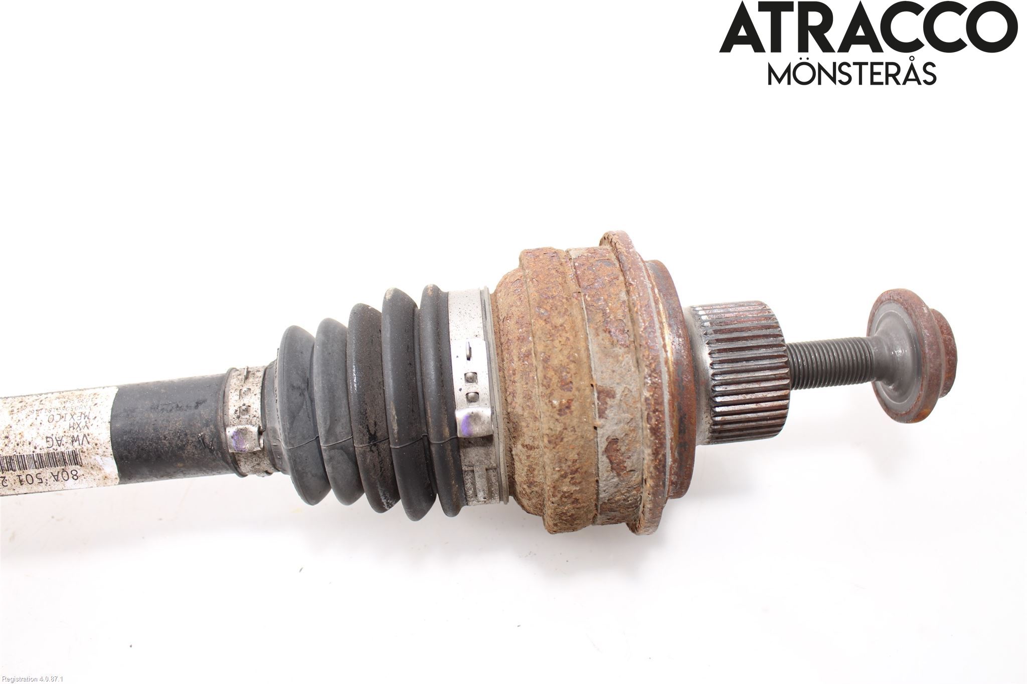 Audi Q5/SQ5 17- Drivaxel Bak Vänster