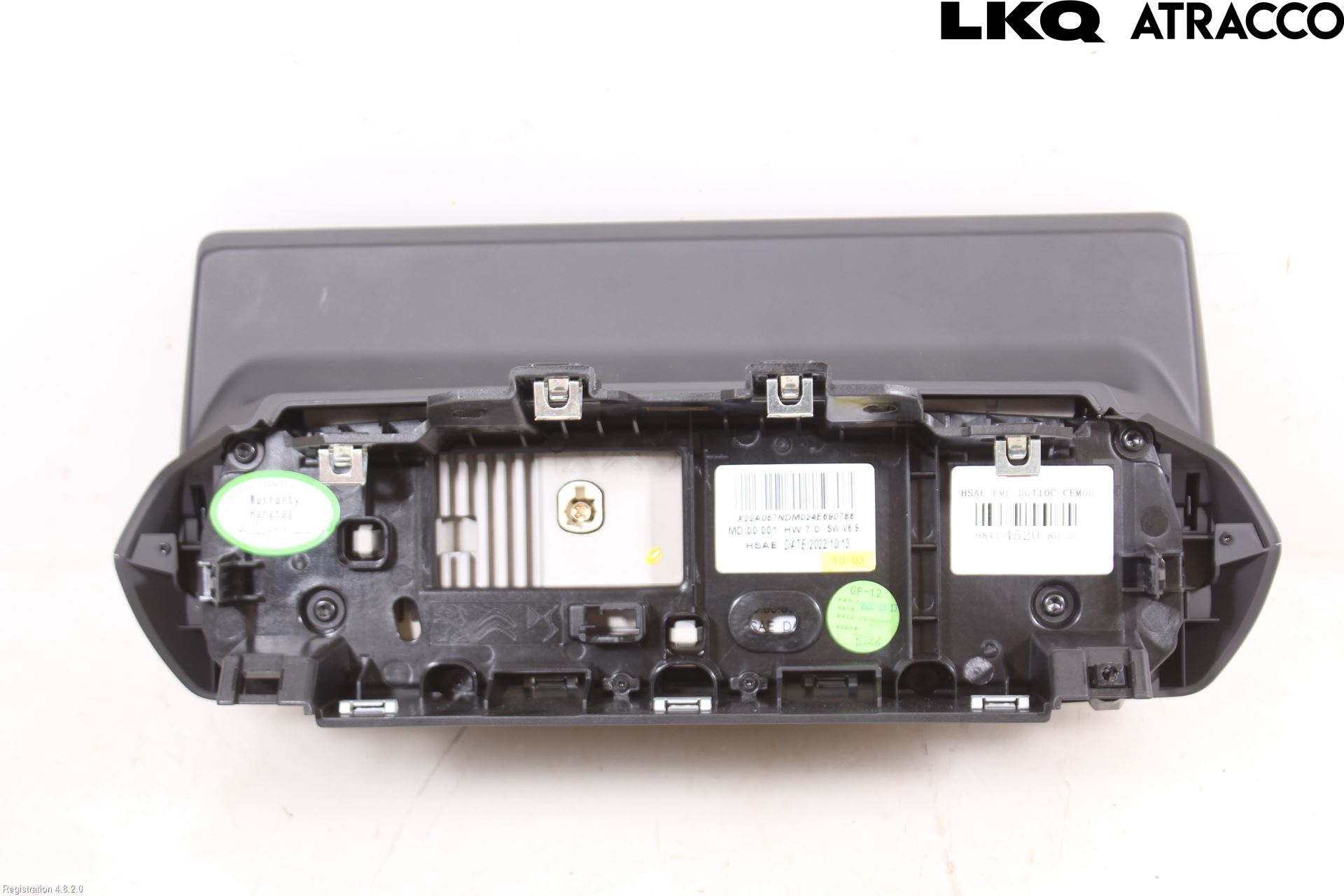 Peugeot 2008/E-2008 20- Multifunktionsdisplay