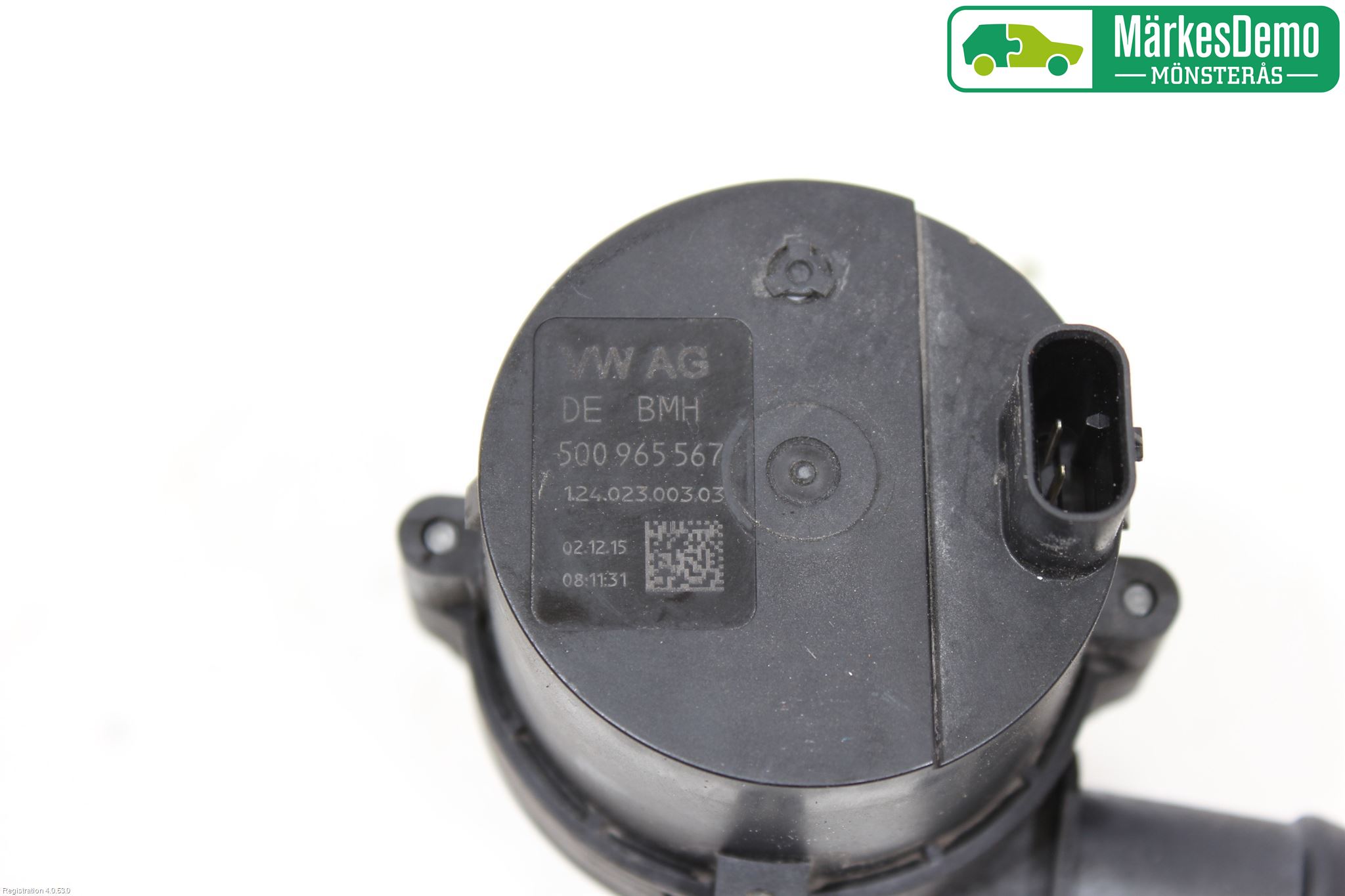 Volkswagen VW GOLF / E-GOLF VII 13-20 Värme Cirkulationspump