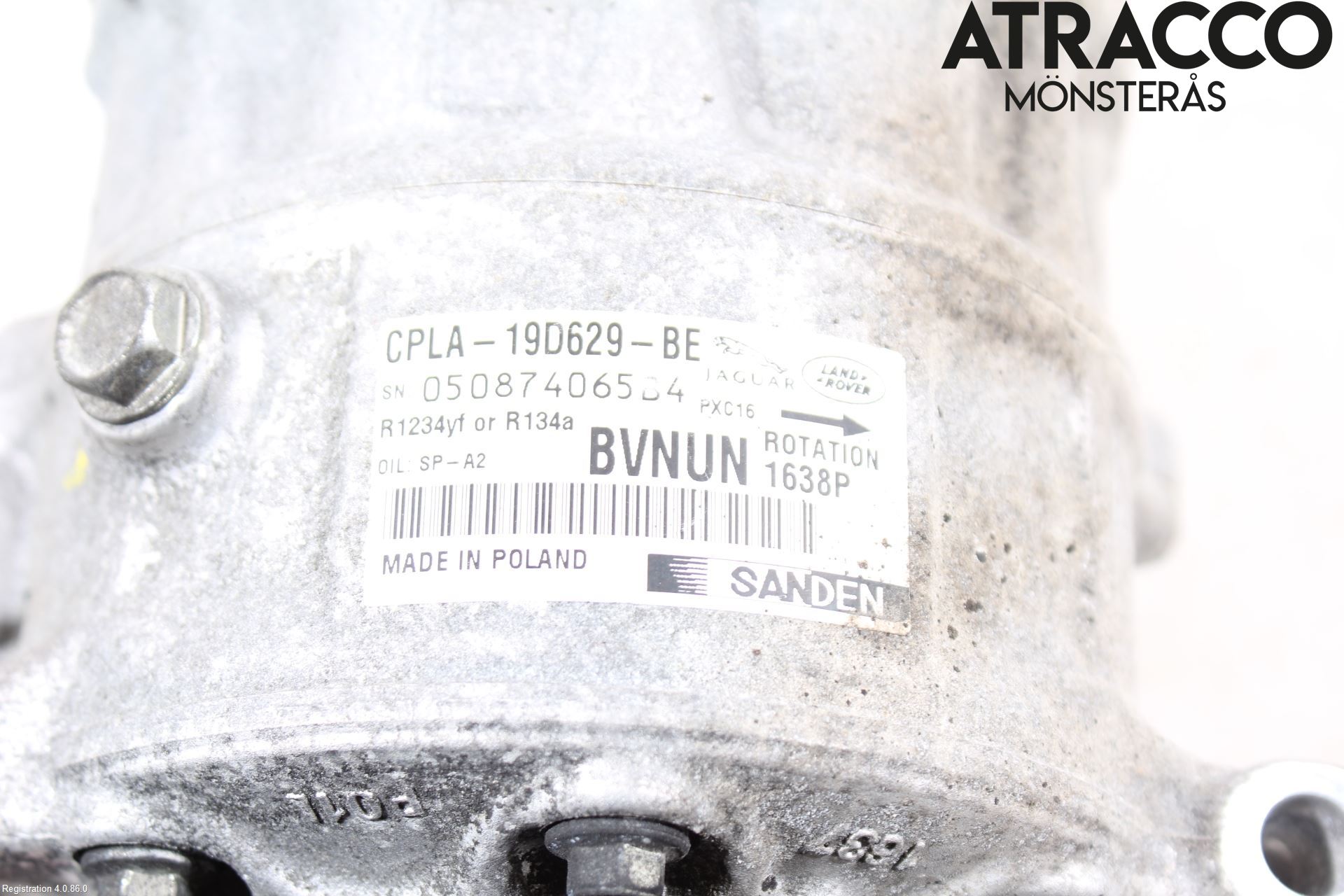 Jaguar XE (X760) 15-24 Ac Kompressor