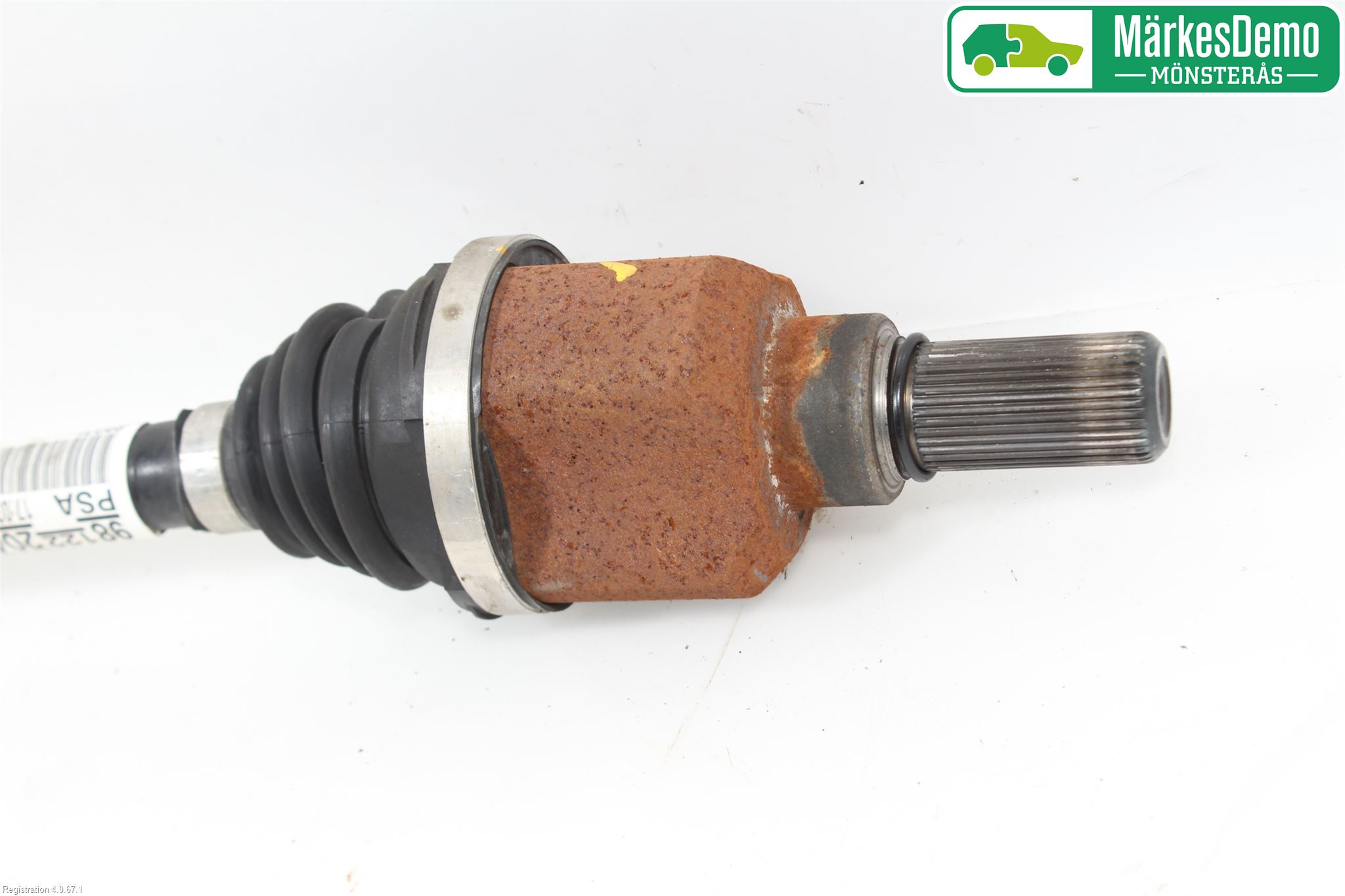 Citroen DS 7 CROSSBACK 19-23 Drivaxel Fram Vänster