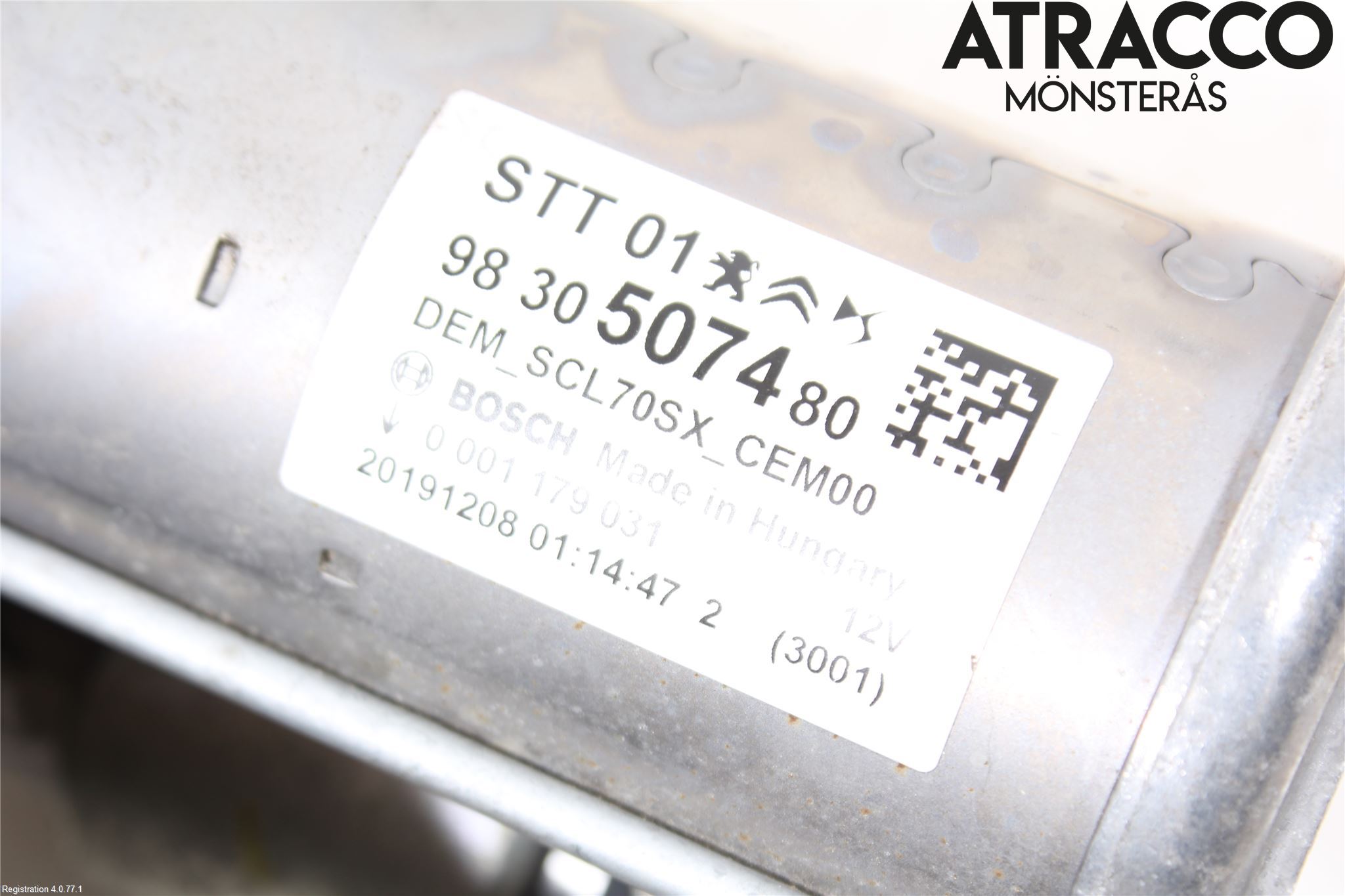 Peugeot 3008 17-24 Startmotor