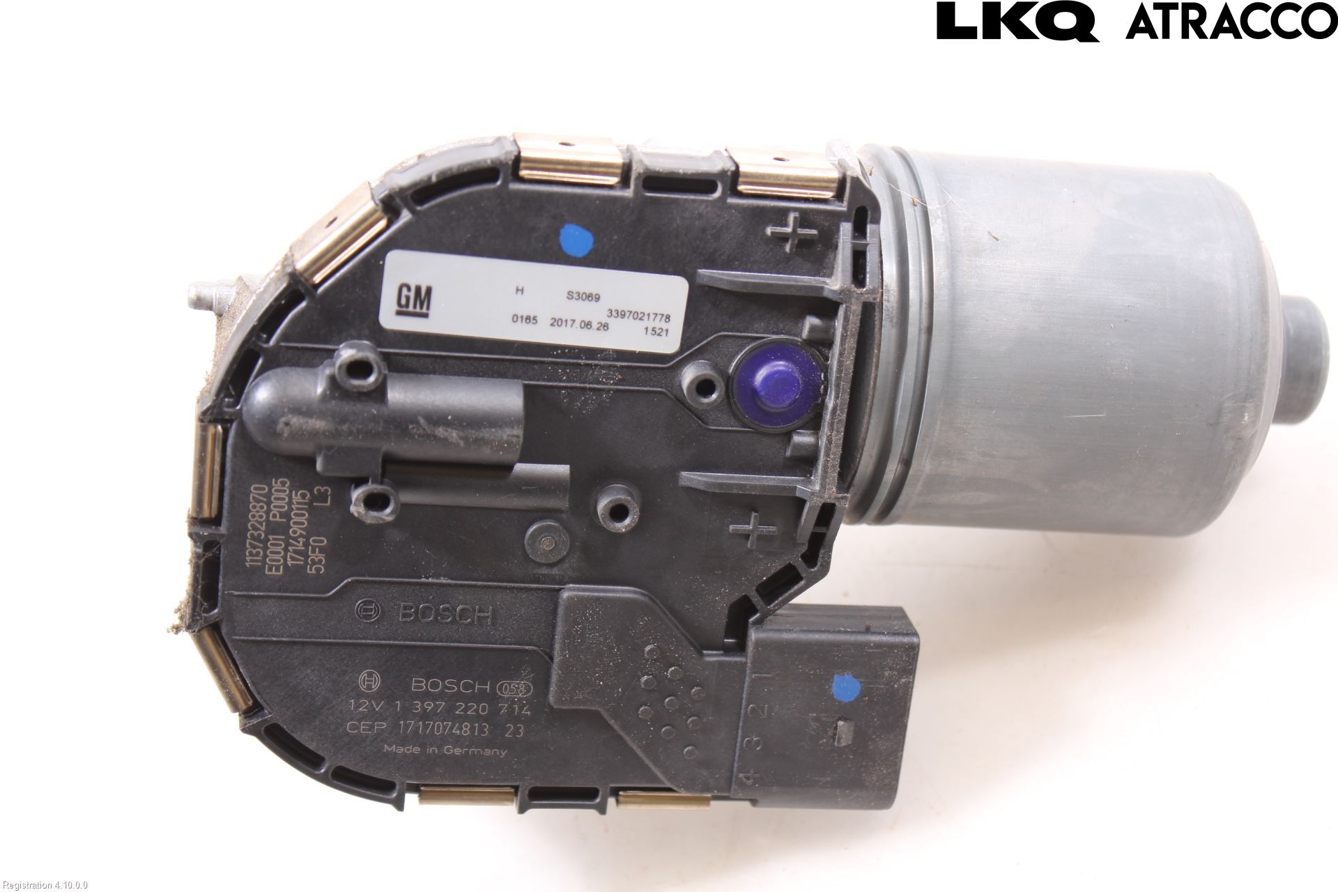 Opel ASTRA K 16-22 Torkarmotor Vindruta