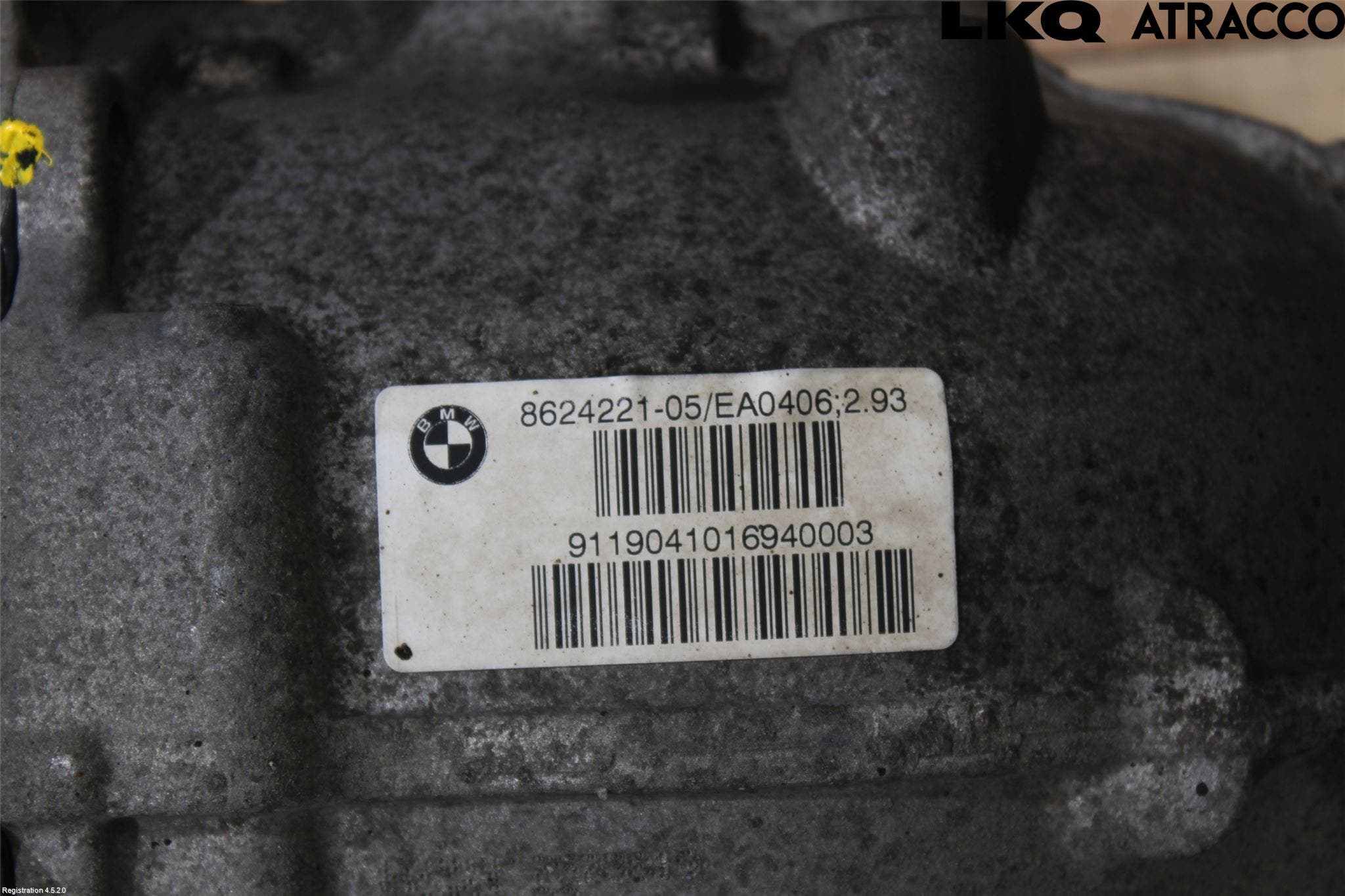 BMW 5 G30/G31/F90 17-23 Bakväxel-Diff