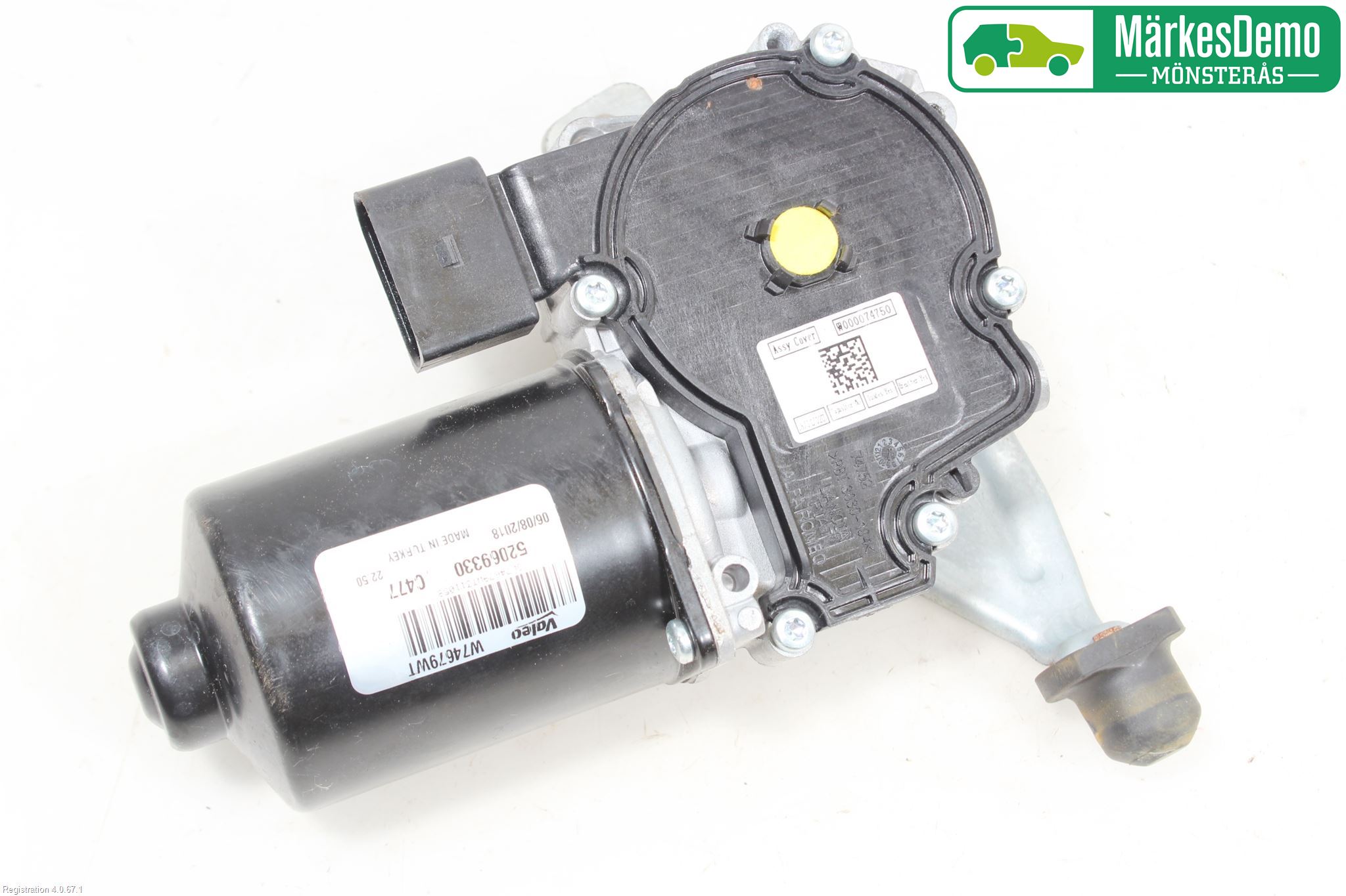 Fiat TIPO/CROSS 16- Torkarmotor Vindruta