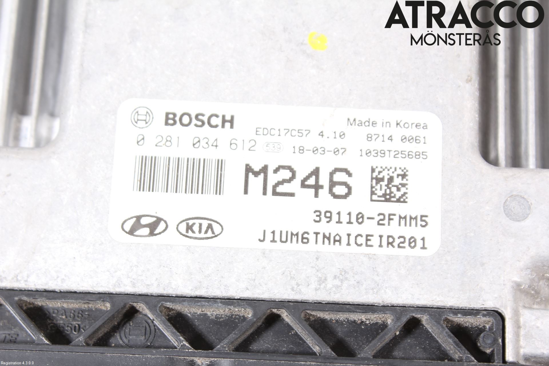 Kia SORENTO 15-20 Styrenhet Inspump Diesel