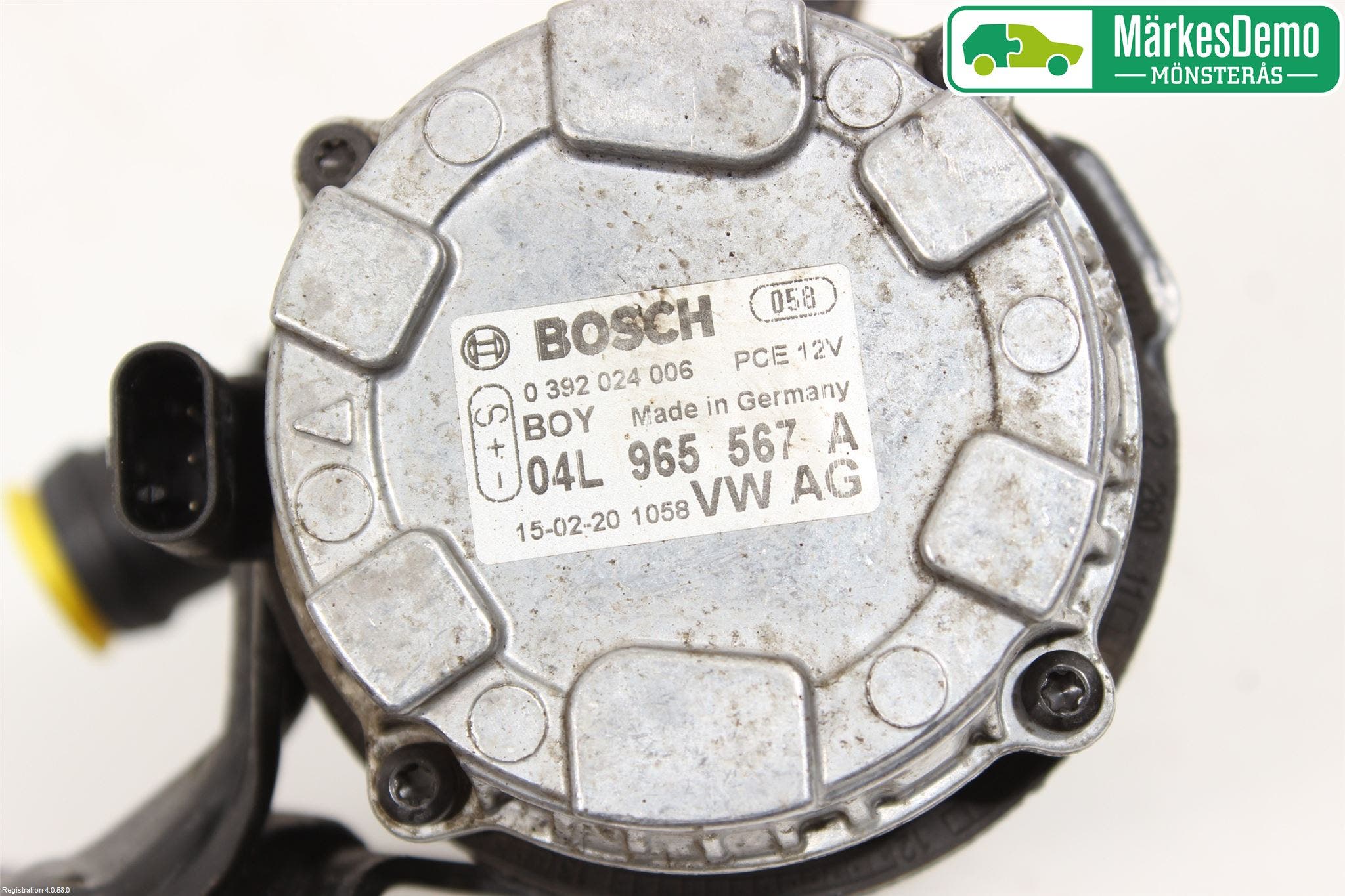 Volkswagen VW PASSAT 15-19 Värme Cirkulationspump