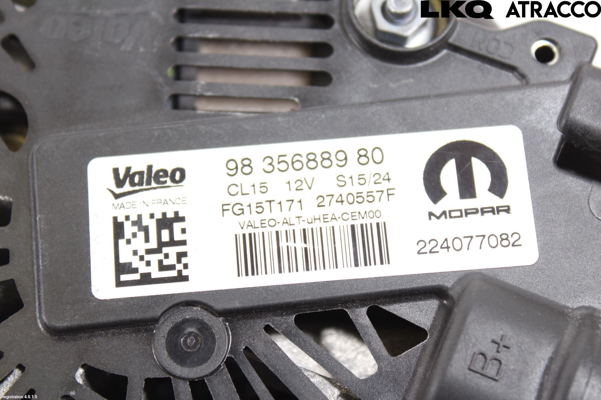Peugeot 308/E-308 21- Generator