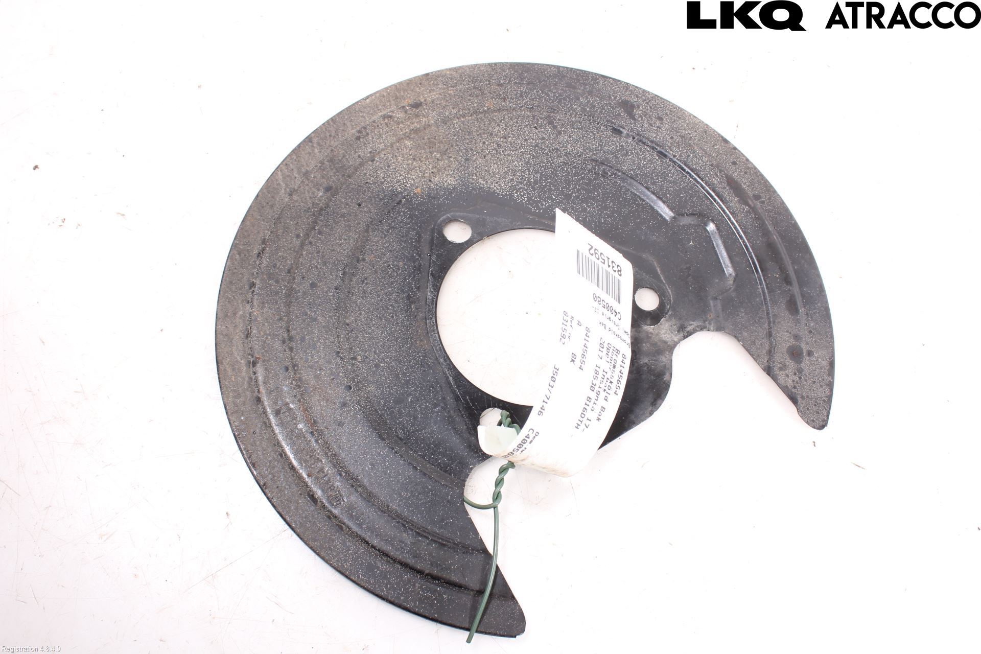 Opel INSIGNIA 17- Bromssköld Bak