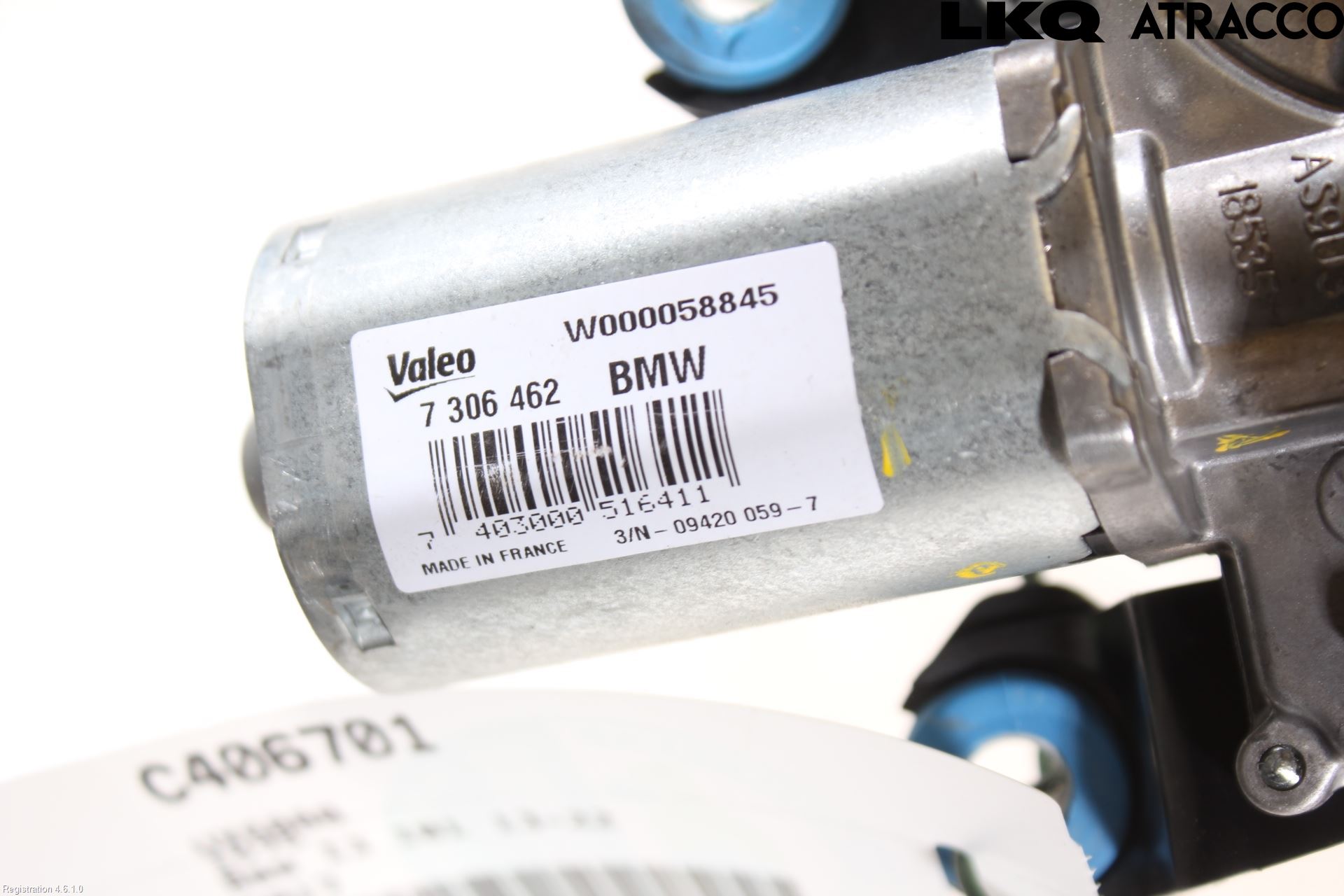 BMW i3 I01 13-22 Torkarmotor Baklucka