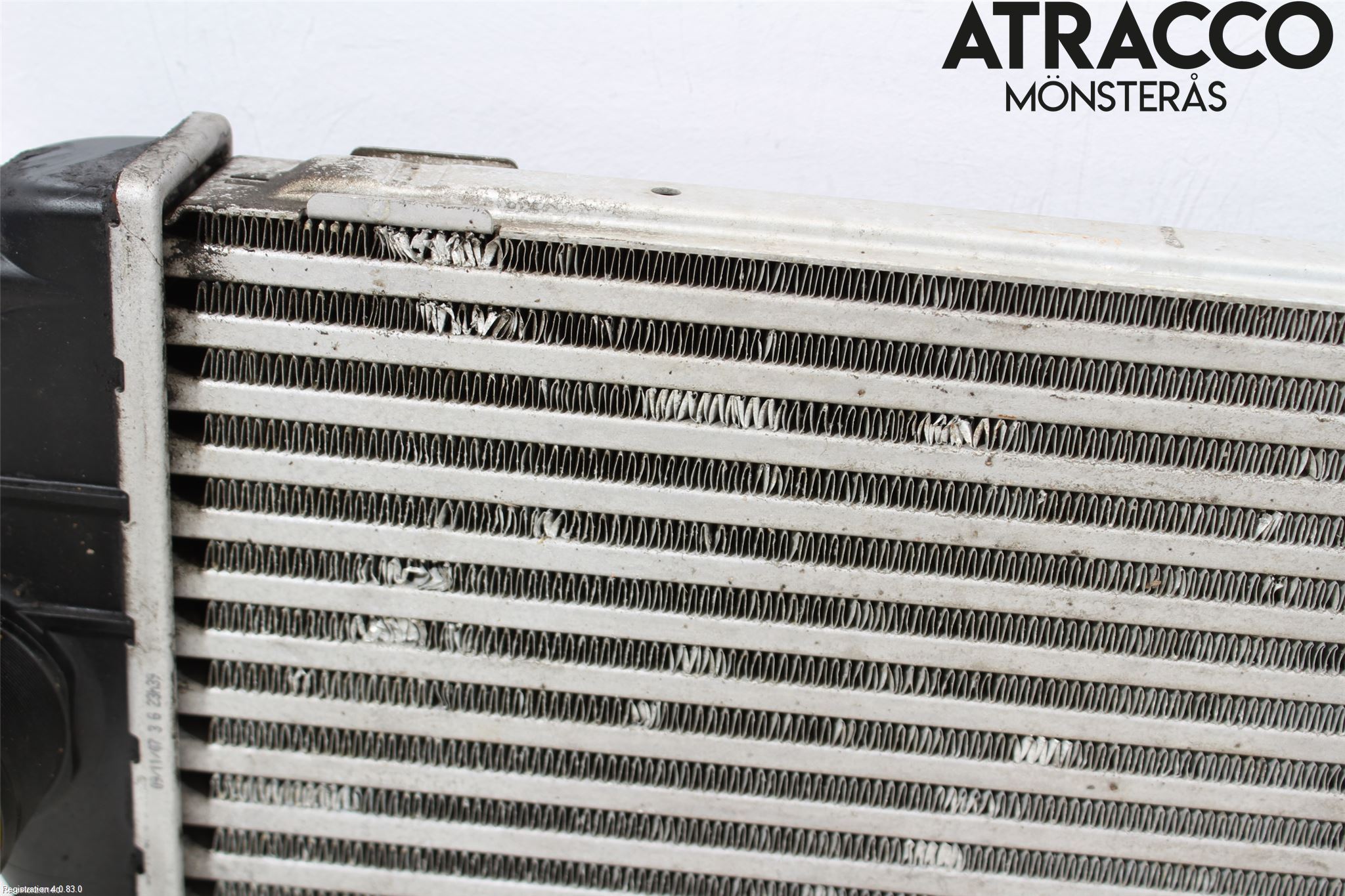 Opel VIVARO 01-14 Laddluft-Intercooler Kyl