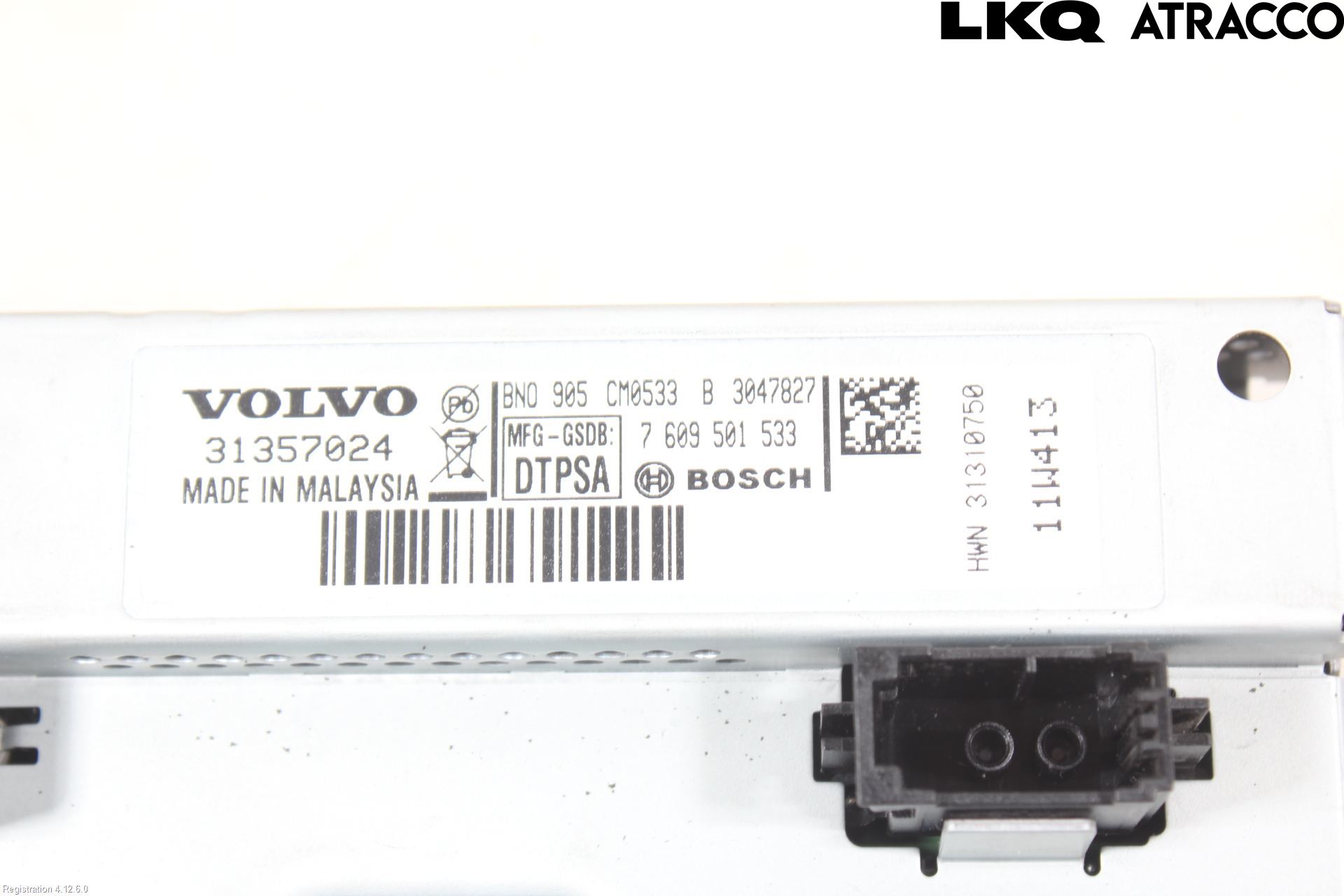 Volvo XC70 08-13 Multifunktionsdisplay