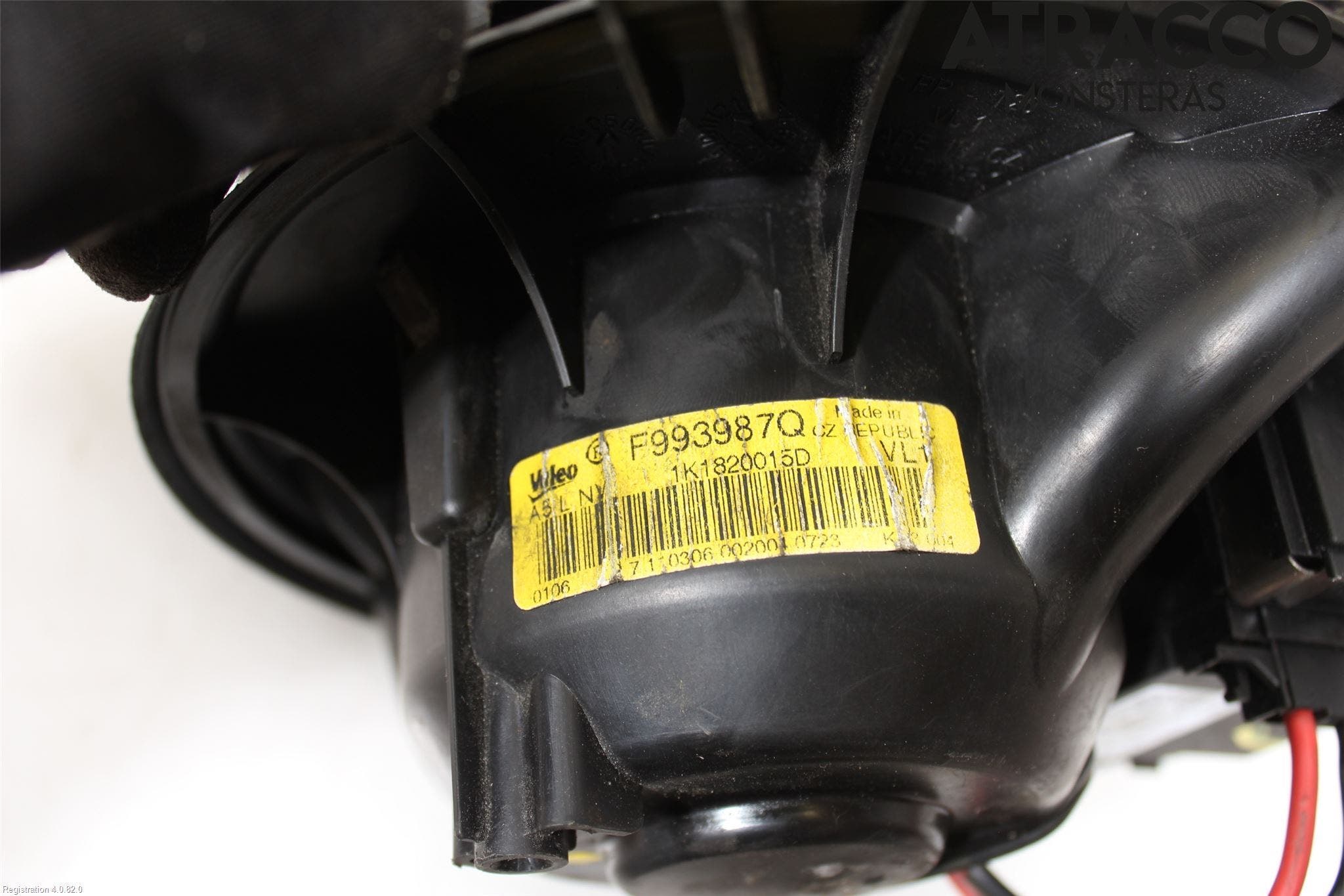 Volkswagen VW TIGUAN 07-16 Värmefläkt