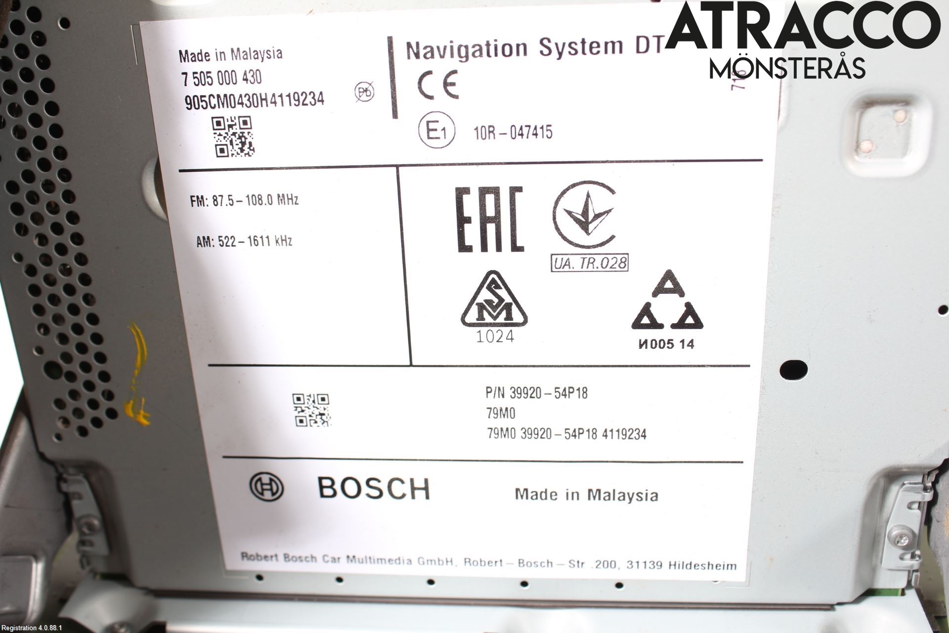 Suzuki VITARA 15- Radio