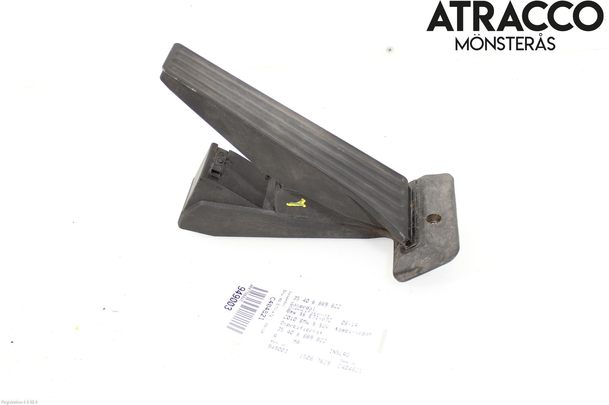 BMW X6 E71/E72   08-14 Gaspedal