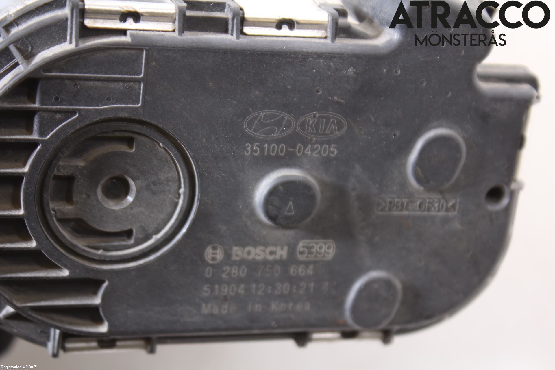 Kia PICANTO 12-17 Injspjällhus