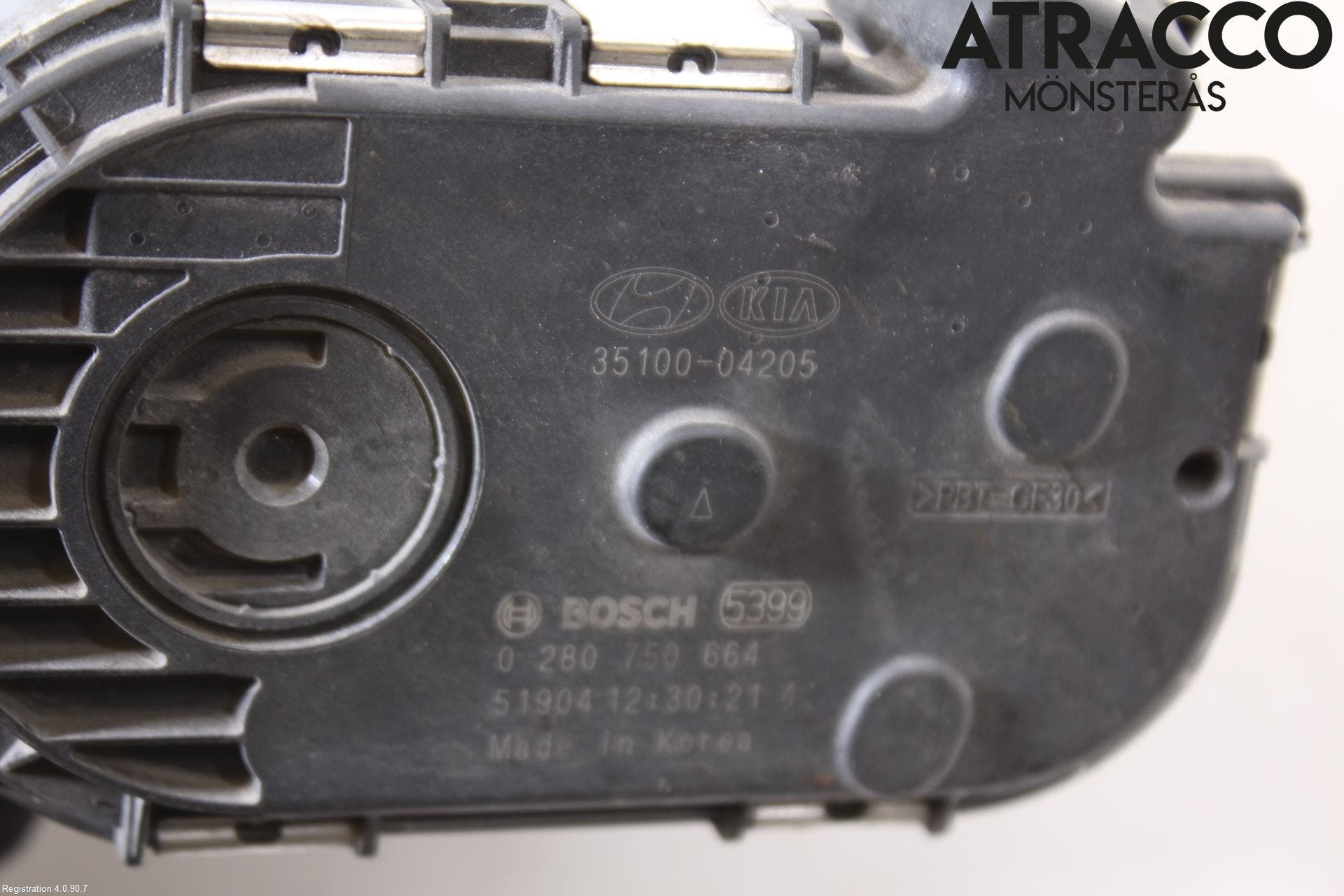 Kia PICANTO 12-17 Injspjällhus