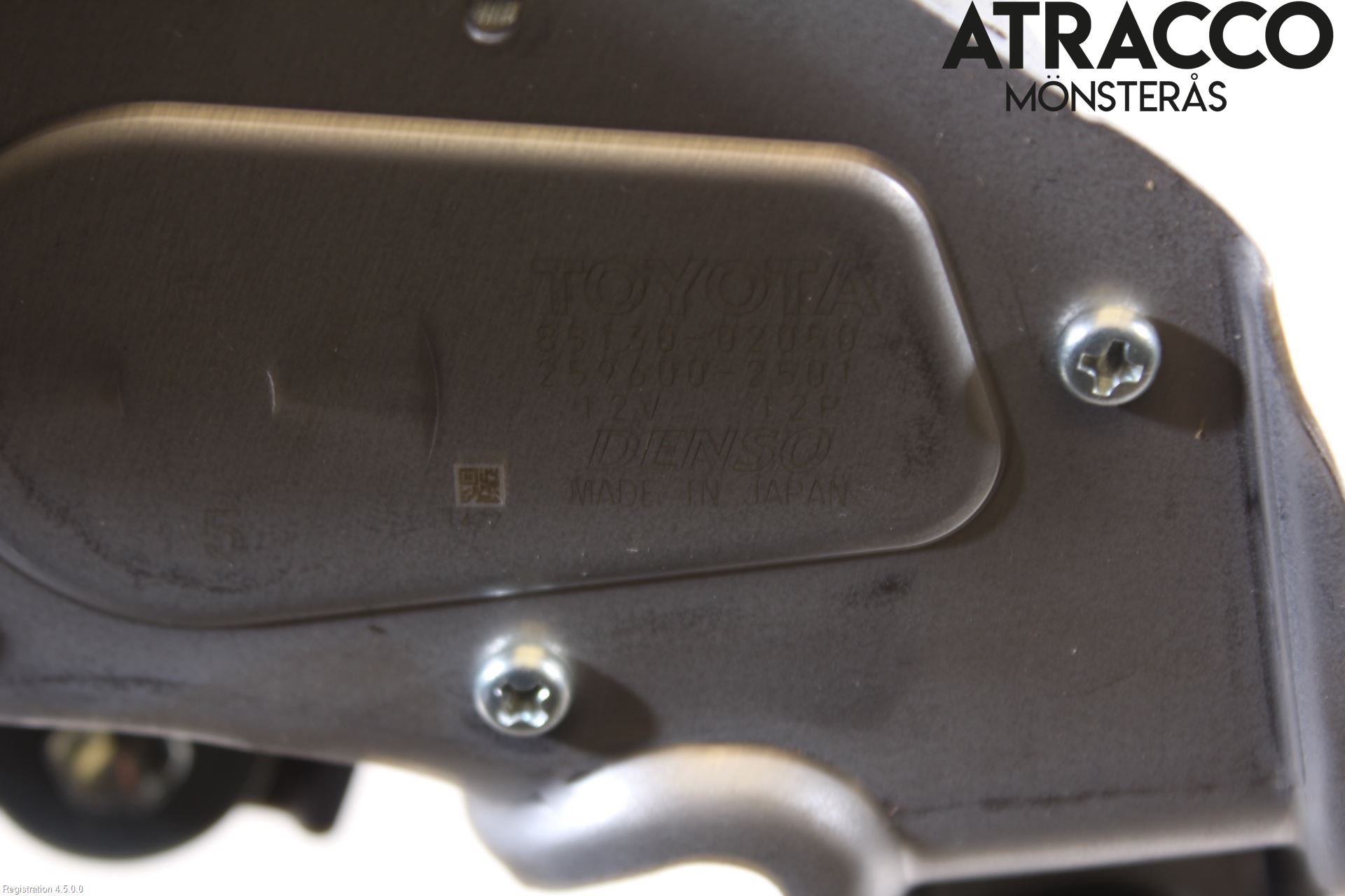 Toyota AURIS 13-19 Torkarmotor Baklucka