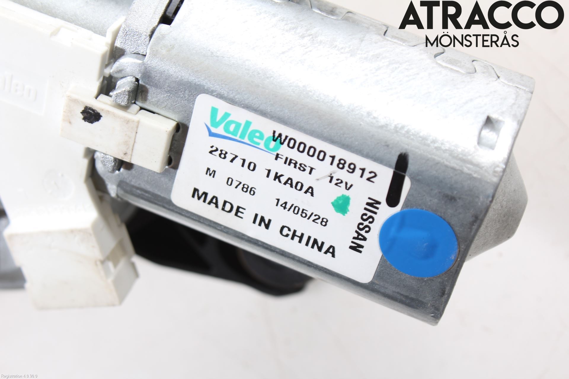 Nissan PULSAR Torkarmotor Baklucka