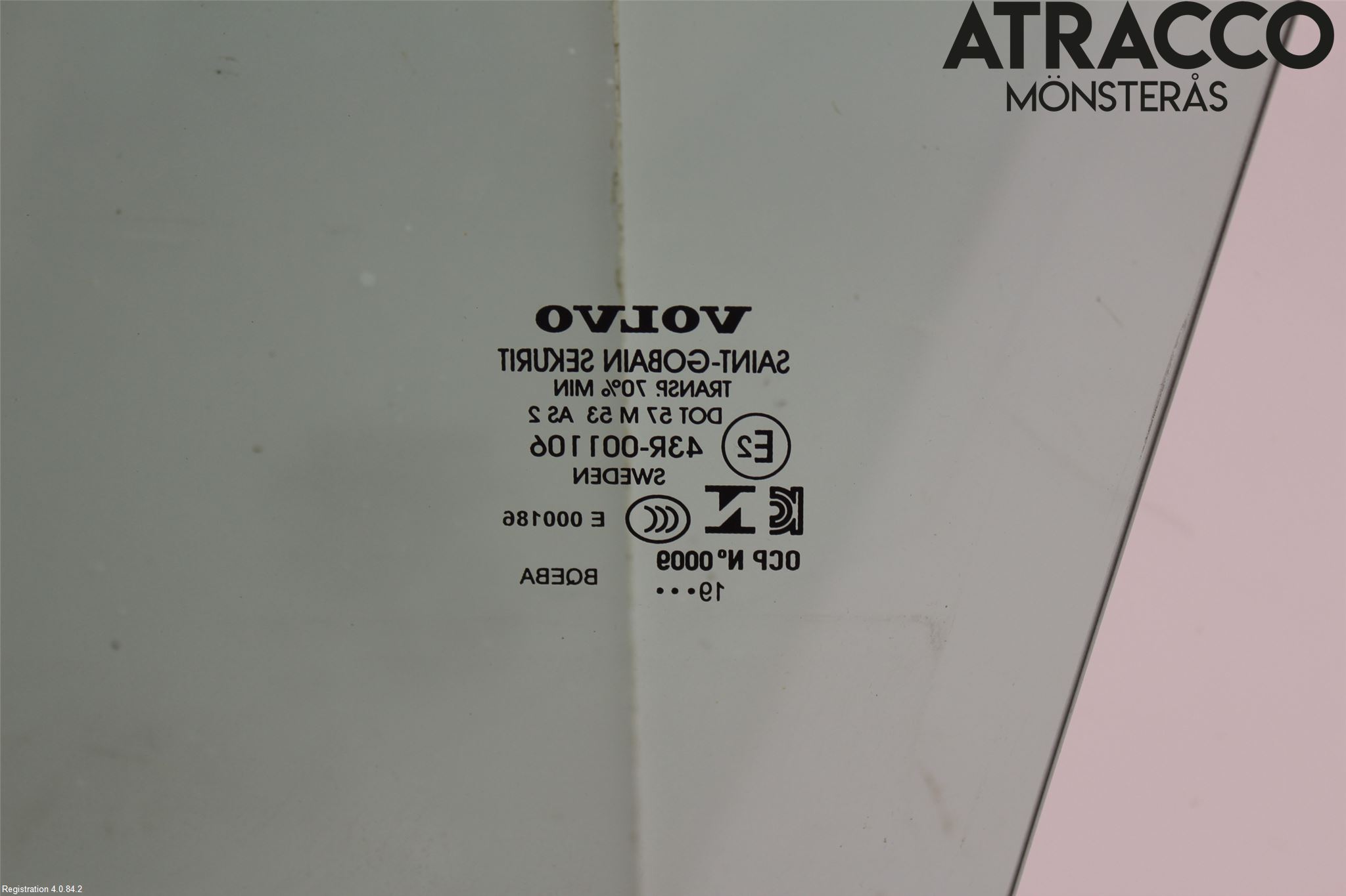 Volvo XC90/RECHARGE 16- Dörruta Fram Höger