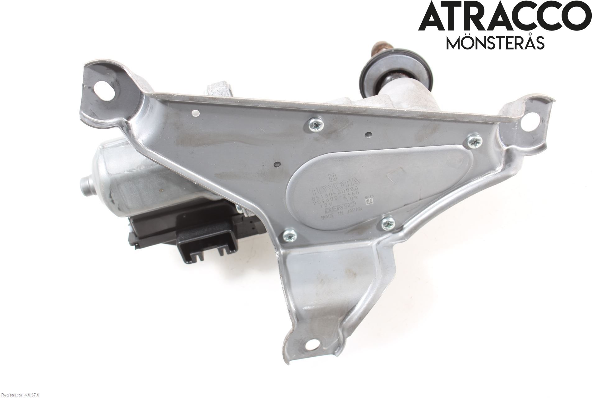 Toyota YARIS XP130 15-20 Torkarmotor Baklucka