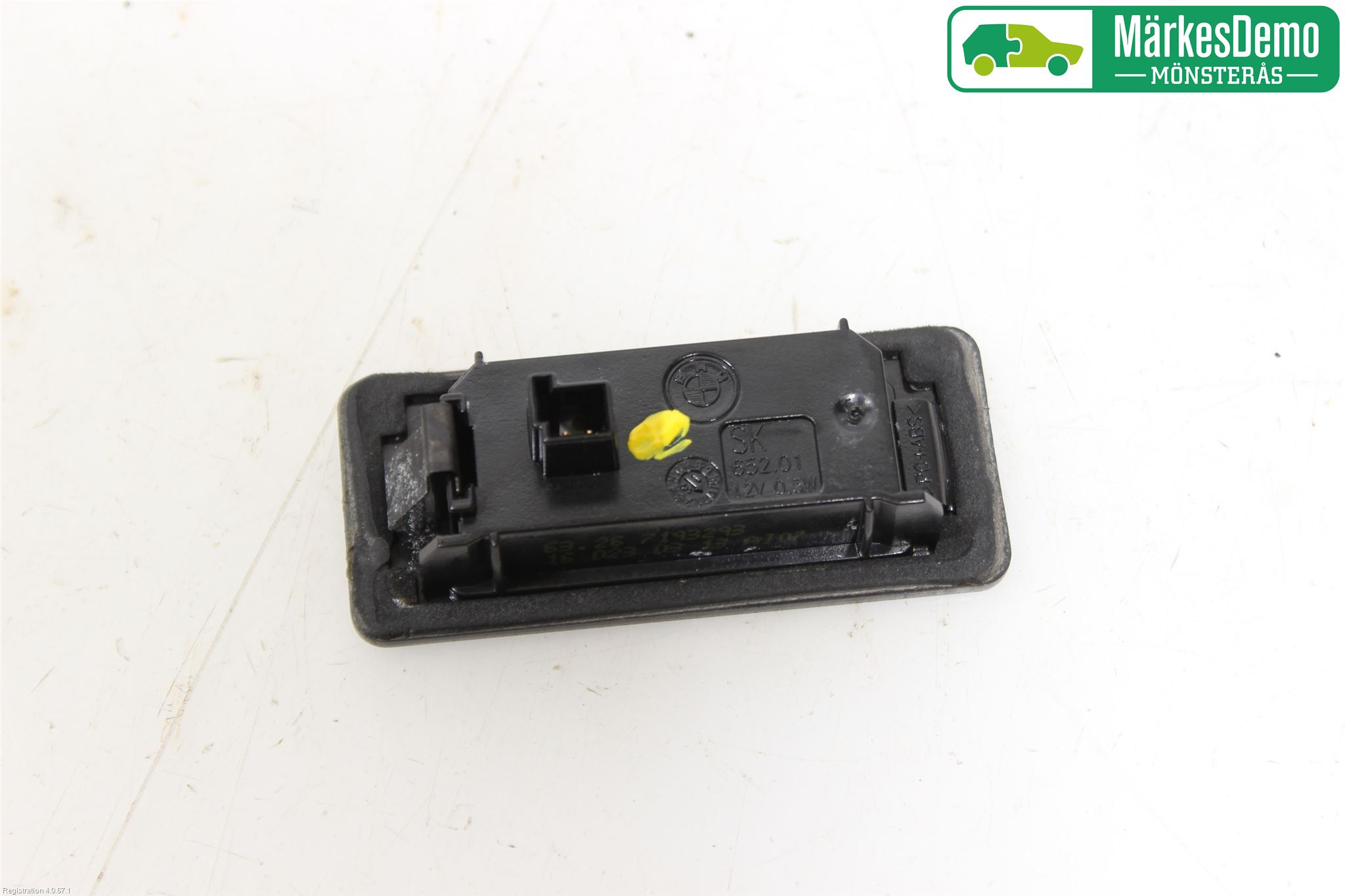 BMW 3 F30/F31/F80 12-19 Skylt Belysning
