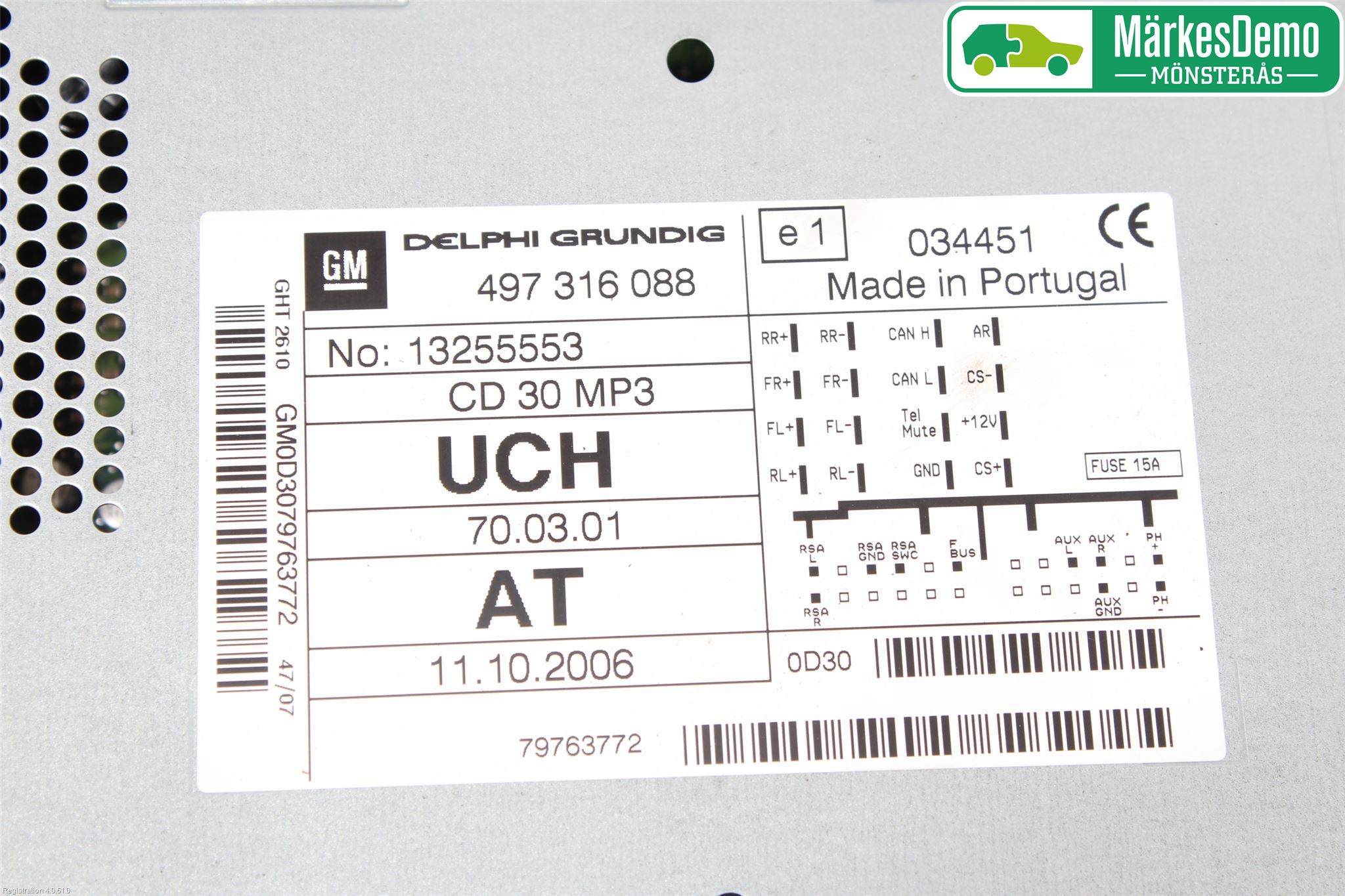 Opel ASTRA H 04-12 Radio