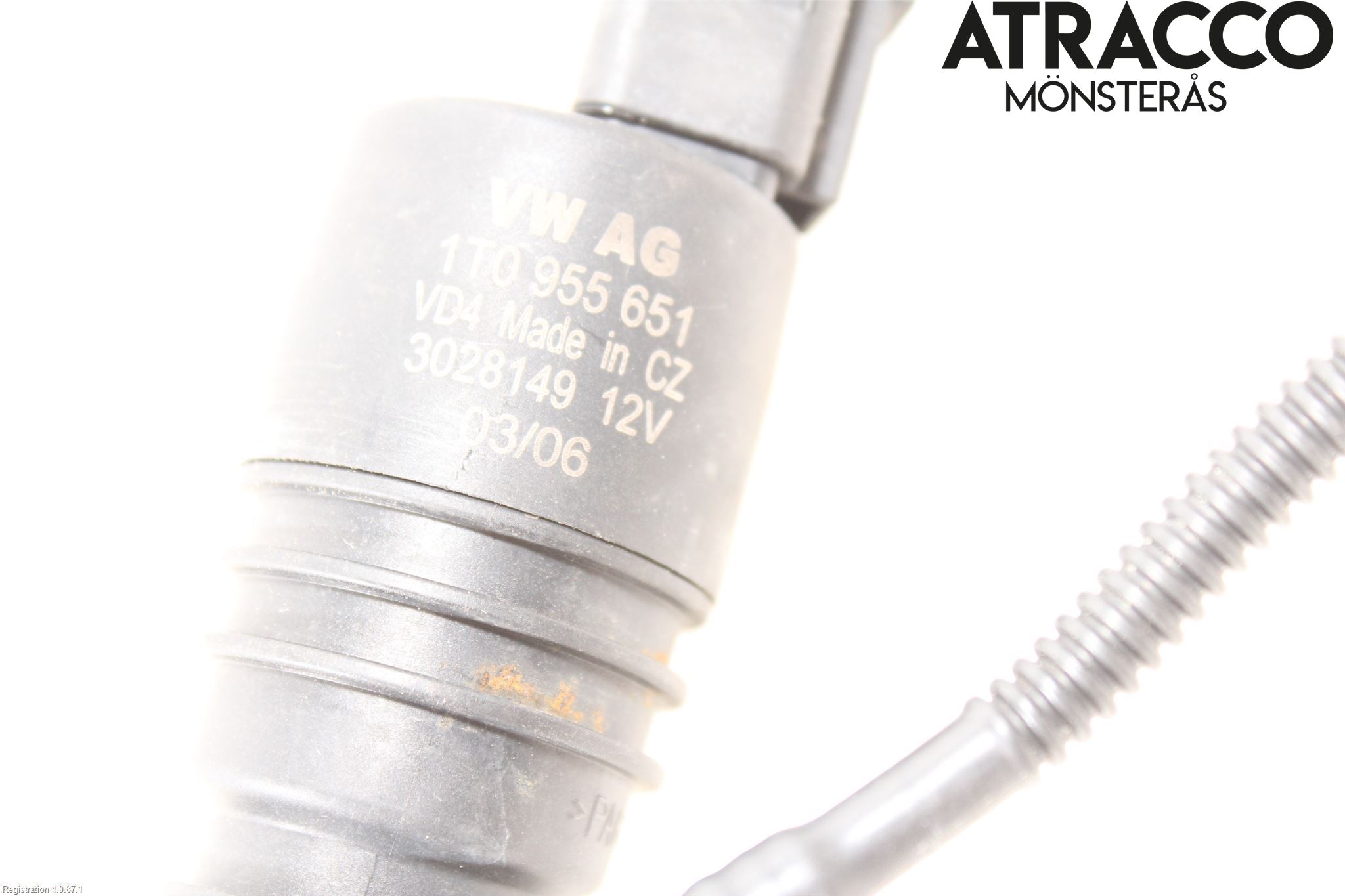 Audi A4/S4 05-07 Spolarpump Vindruta