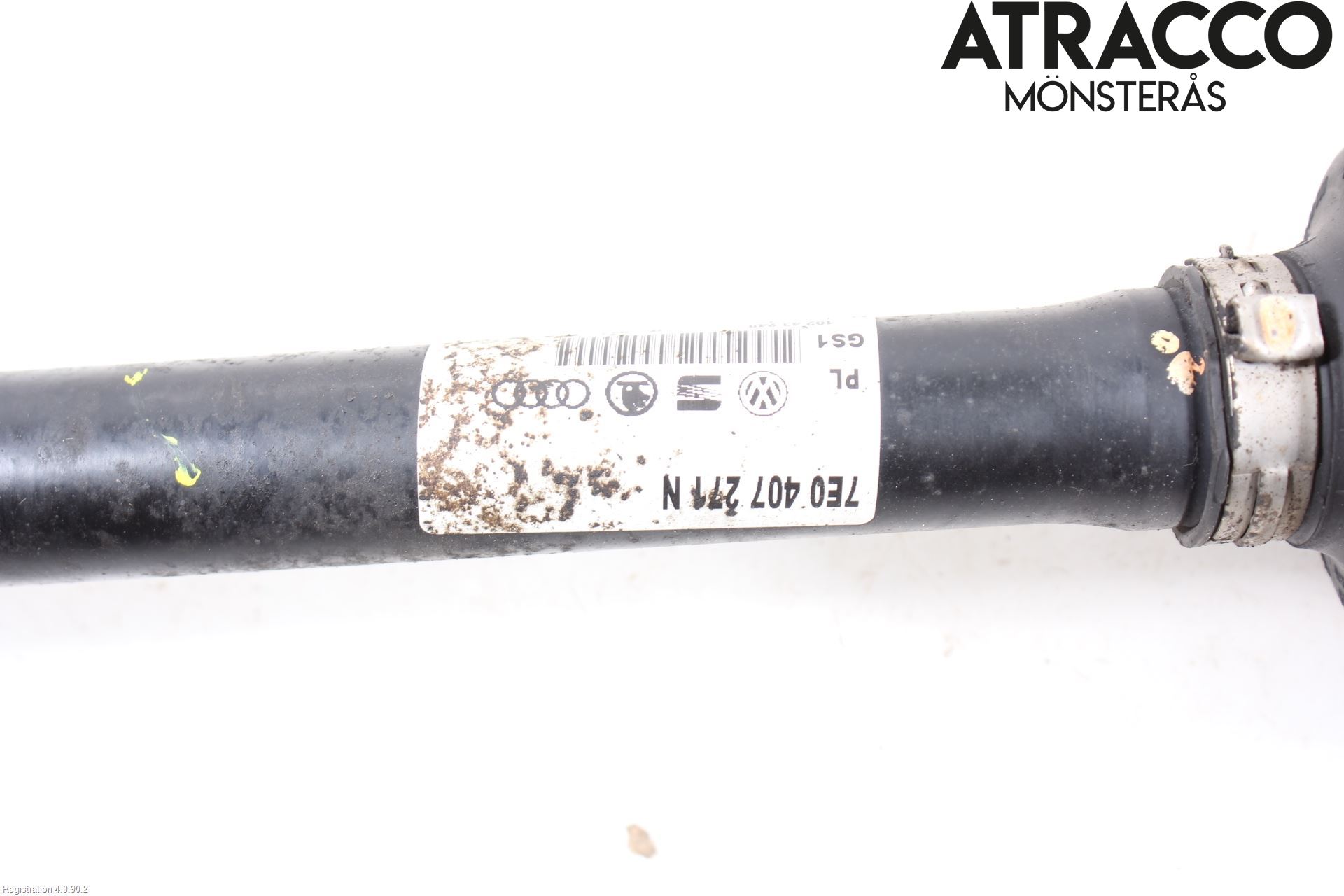 Volkswagen VW TRANSP/CARAVELLE (T5) 04-15 Drivaxel Fram Vänster