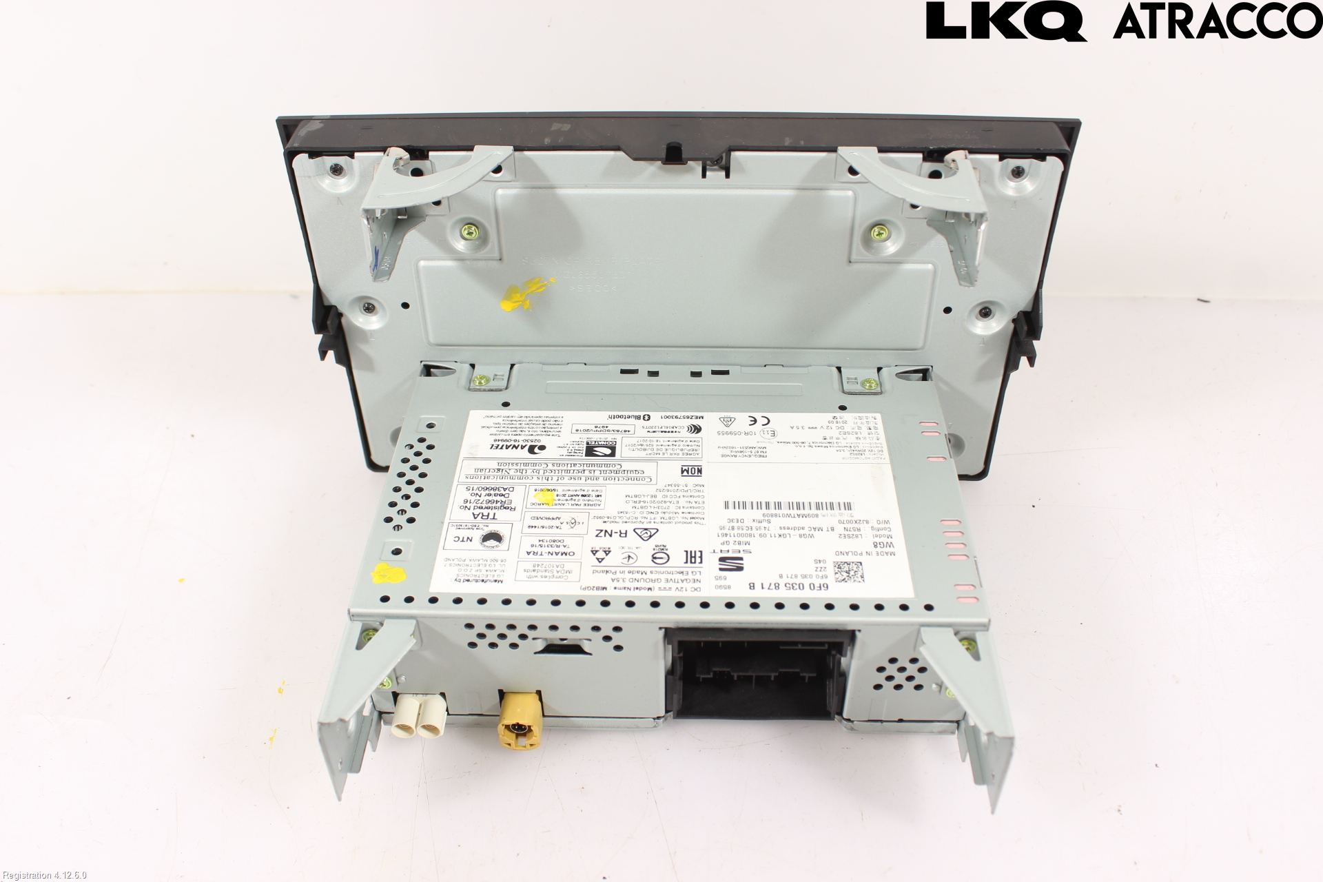 Seat IBIZA V 17-20 Cd Radio - Multimediapanel