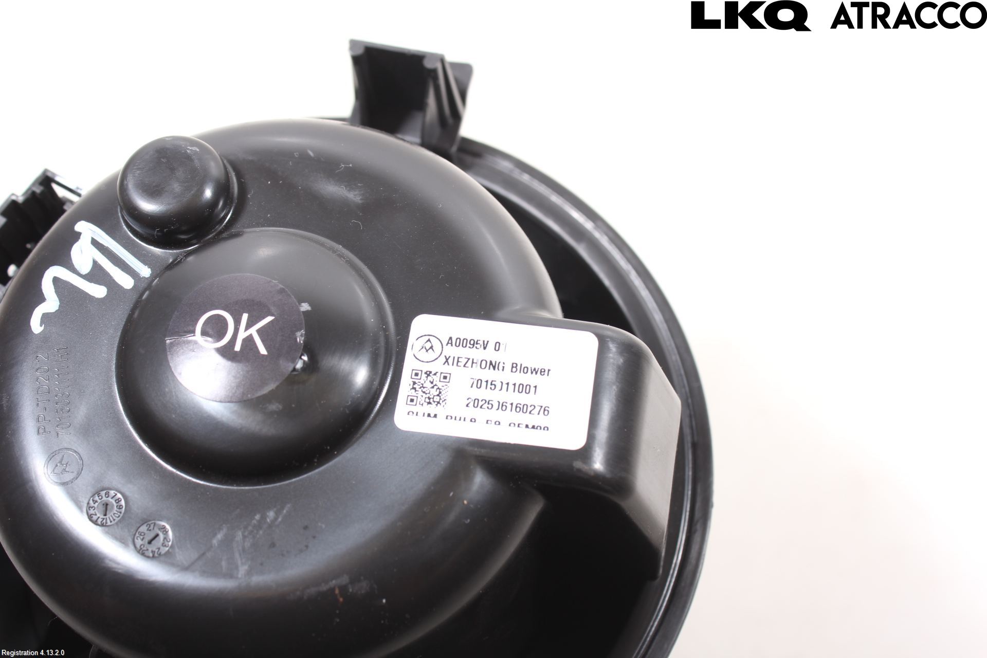 Opel CORSA F, CORSA-E 20- Värmefläkt