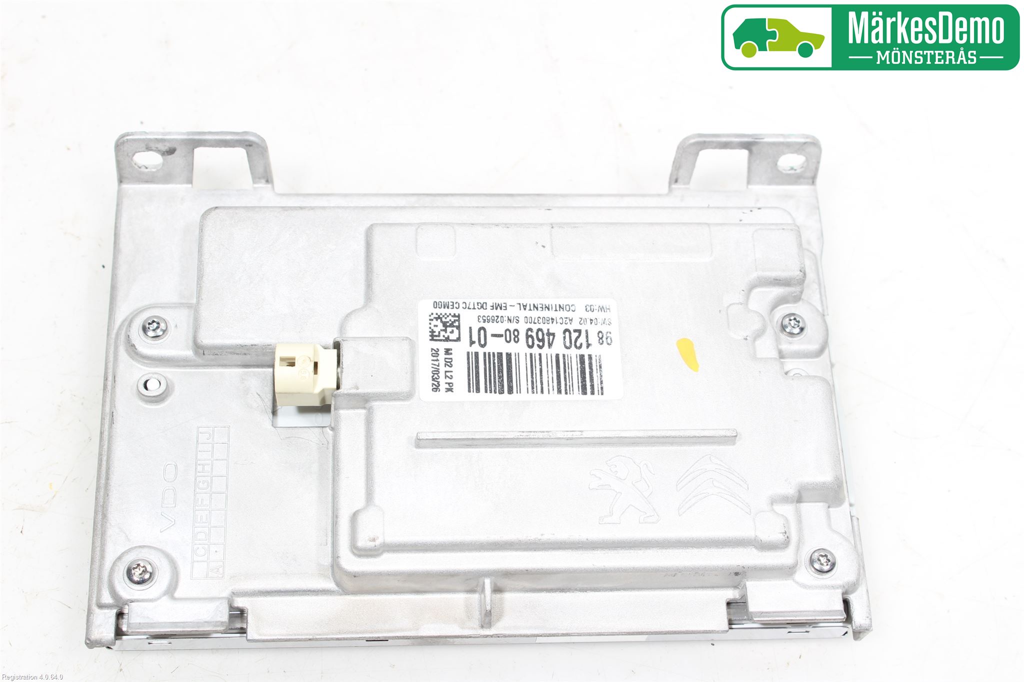 Peugeot PEUGOT 208 16-19 Multifunktionsdisplay